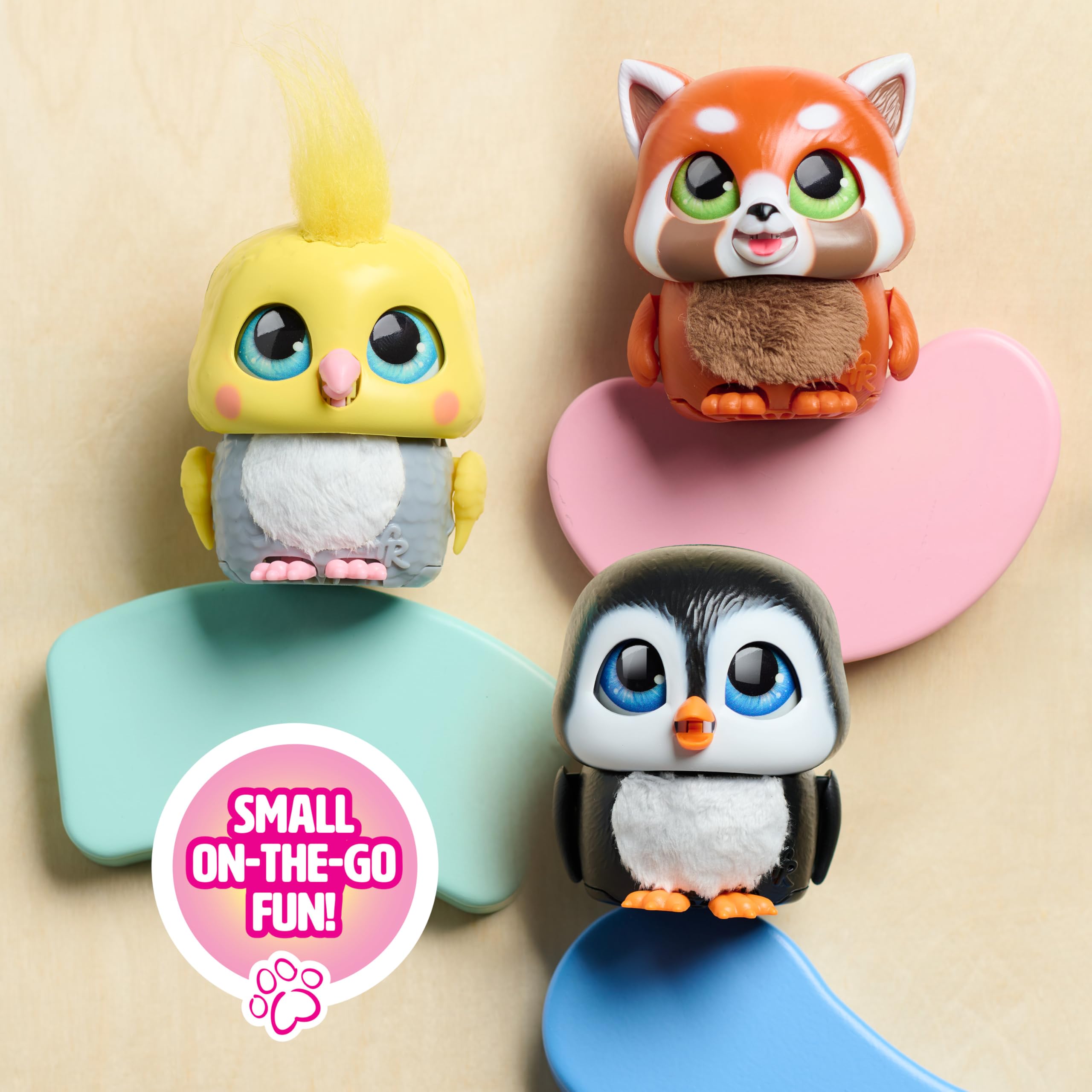 furReal Handfuls Shivers the Penguin - Interactive 3.5 Inch Plush Toy for Kids 13