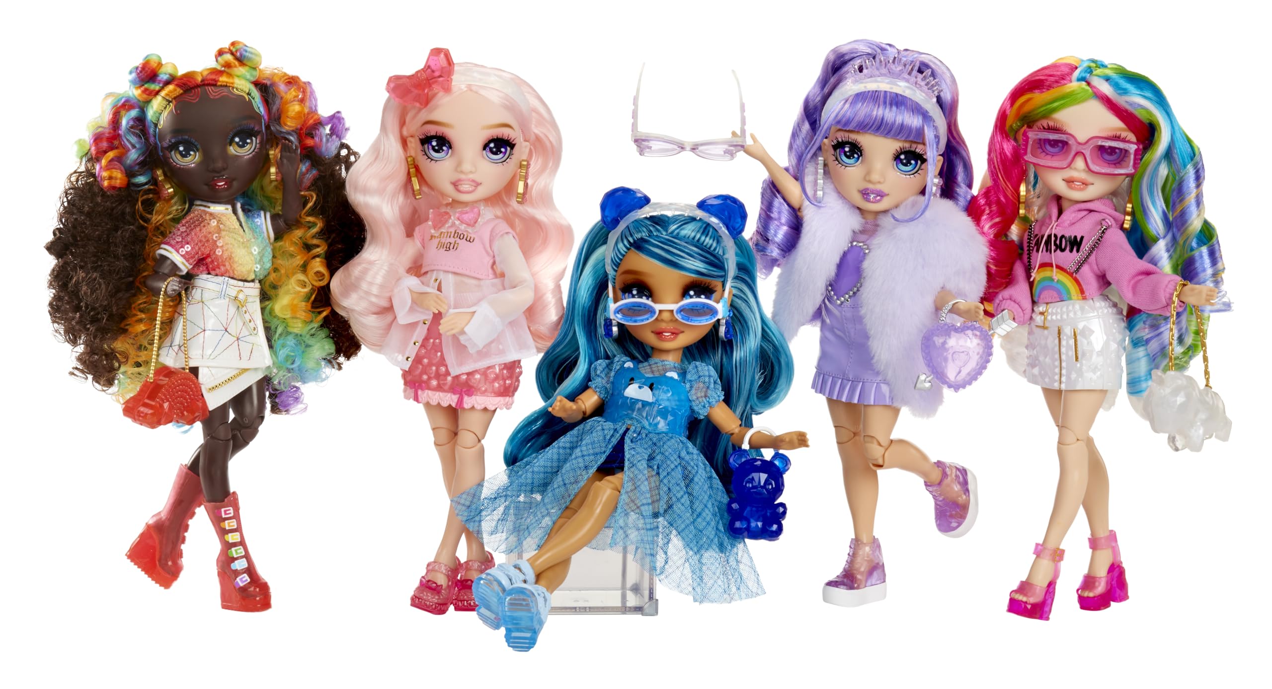 Rainbow High Creative Crystals Violet - Purple 28 cm Fashion Doll with DIY Crystal Make It Kit 8