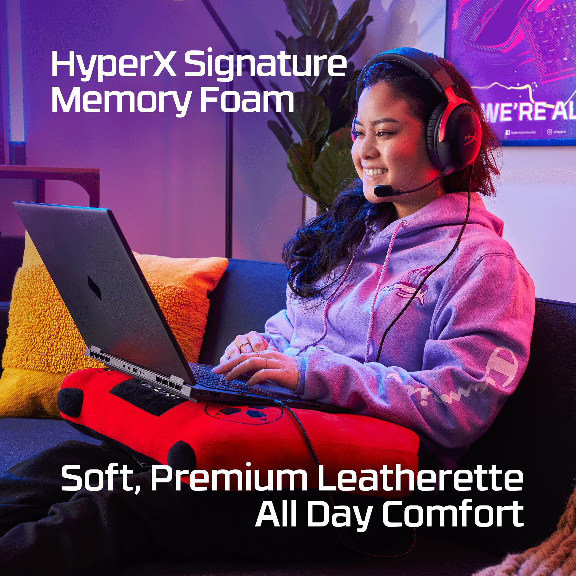 HyperX Cloud III Wired Gaming Headset - 53mm Drivers, DTS Spatial Audio, USB-C/A, 3.5mm, PC/PS5/Xbox 2