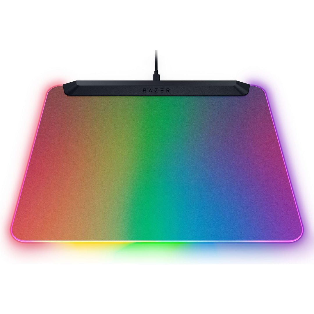 Razer Firefly V2 Pro - RGB Backlit Gaming Mouse Mat with 15-Zone Chroma Lighting & Integrated USB Port
