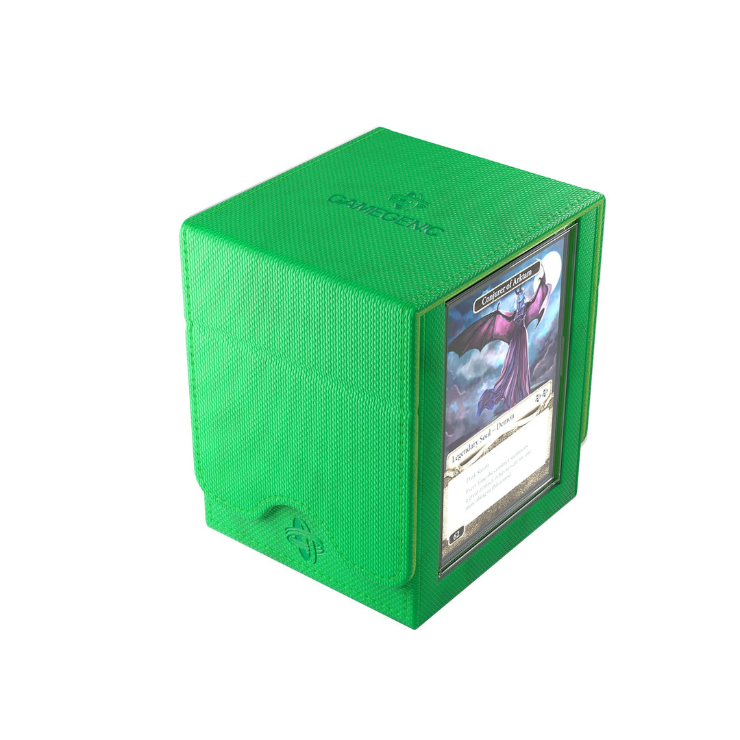 Gamegenic Magic: The Gathering Commander Squire Plus 100+ XL Deck Box Green