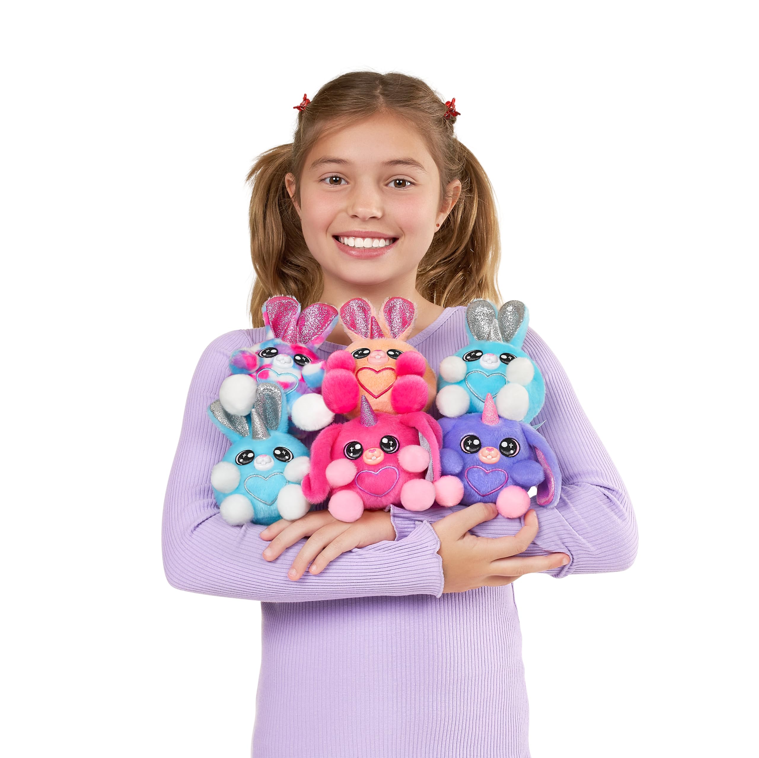 Rainbocorns Bunnycorn Series 2 - 2 Pack Plush Toy | 4 Surprises Inside | Collectible 6