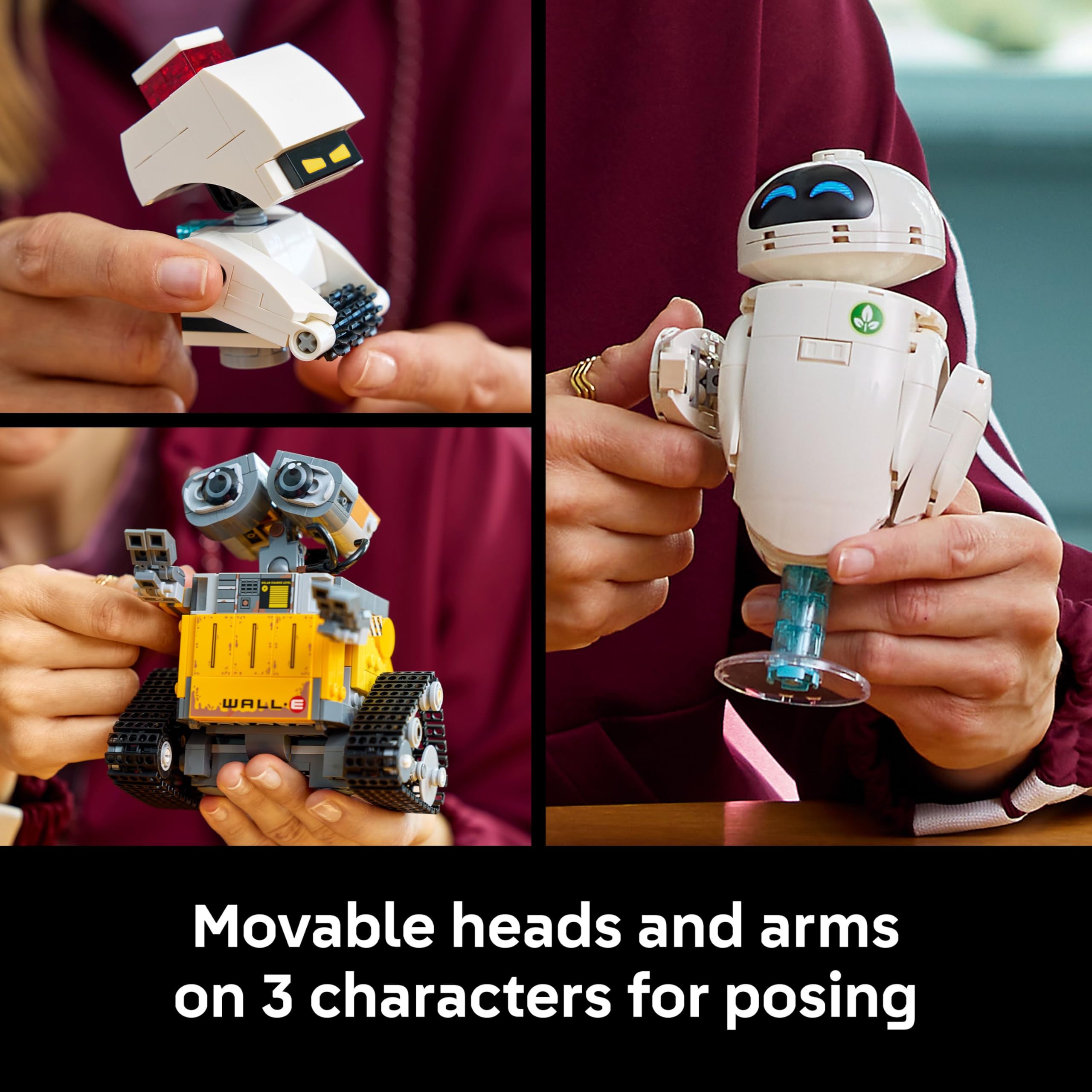 LEGO Disney Pixar WALL-E and EVE 43279 Building Set for Adults | 811 Pieces | Ages 18+ 5