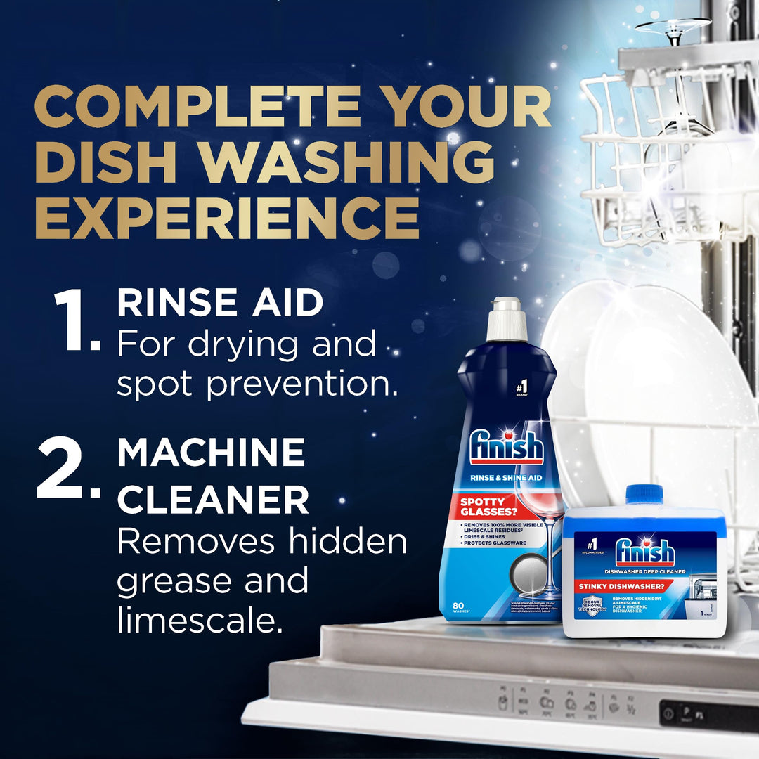 Finish Ultimate Plus Dishwasher Tablets (62 Tablets, Lemon Sparkle)