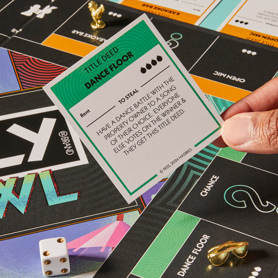 Hasbro Gaming Monopoly Board Crawl Drinking Game