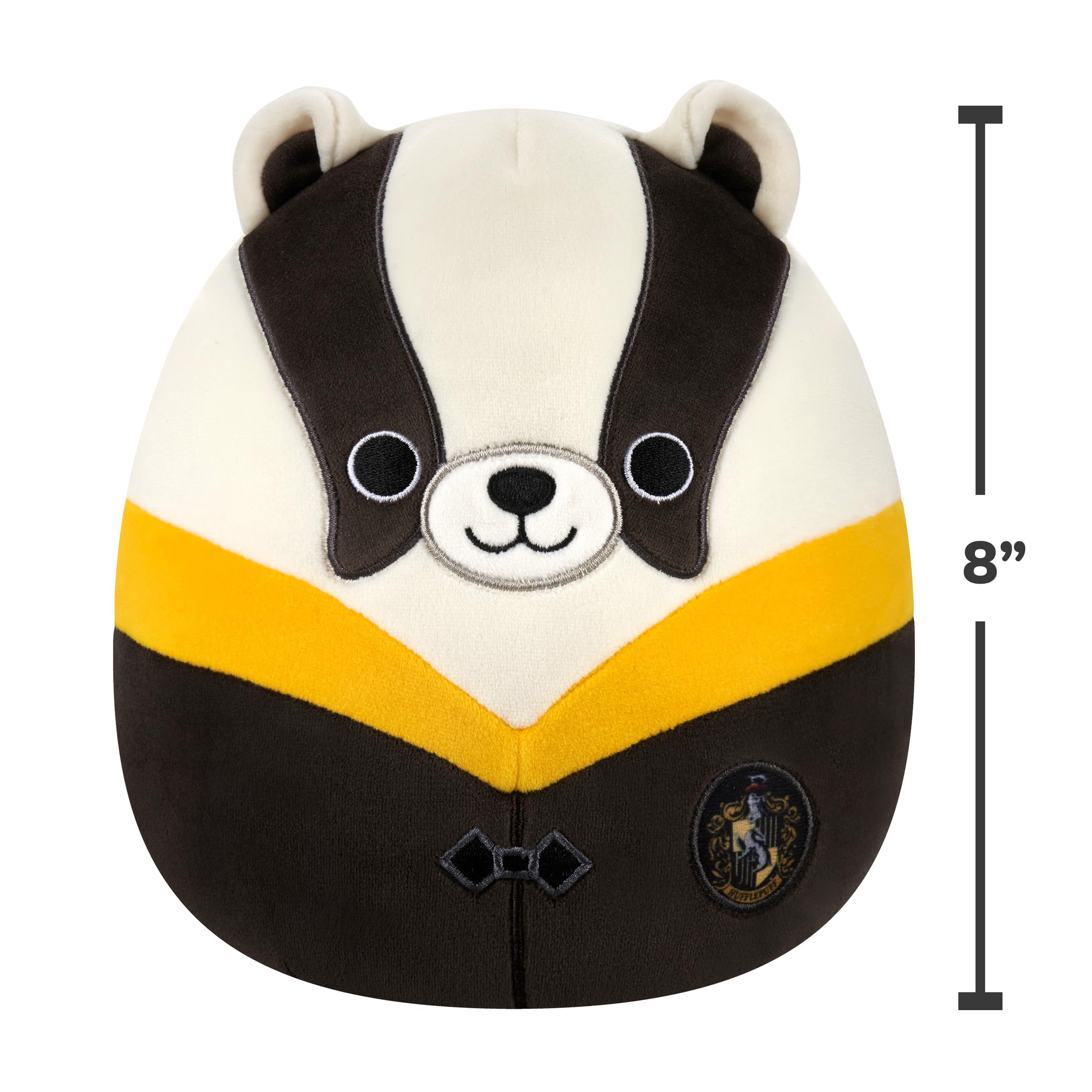Squishmallows Original Harry Potter 8-Inch Hufflepuff Badger in Hogwarts Robe Plush 5