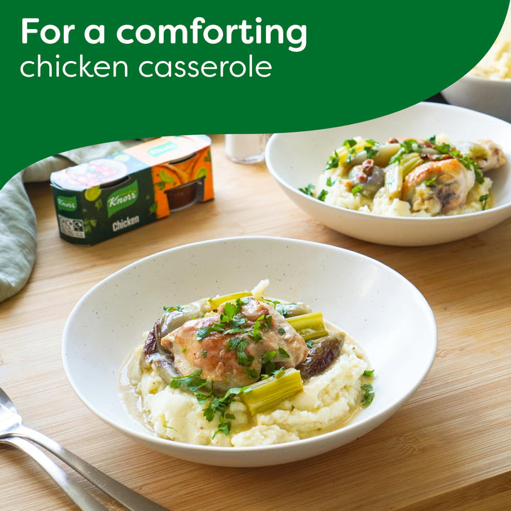 Knorr Chicken Stock Pots Gluten-Free - Rich Chicken Flavour for Soups, Sauces & Stews