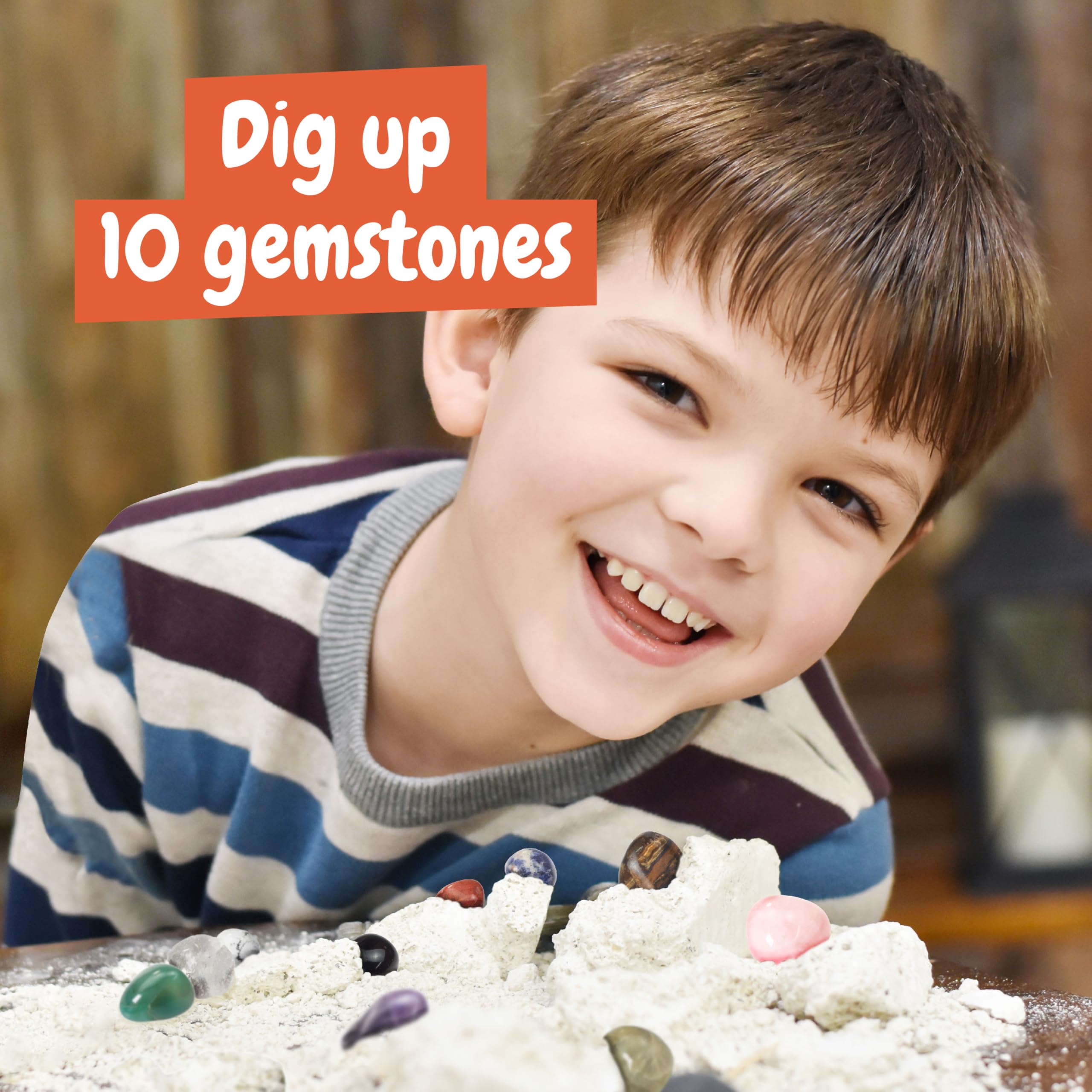 Science4you Egyptian Dig Kit - Excavation Set with 5 Artifacts, STEM Learning for Kids 8+ 4