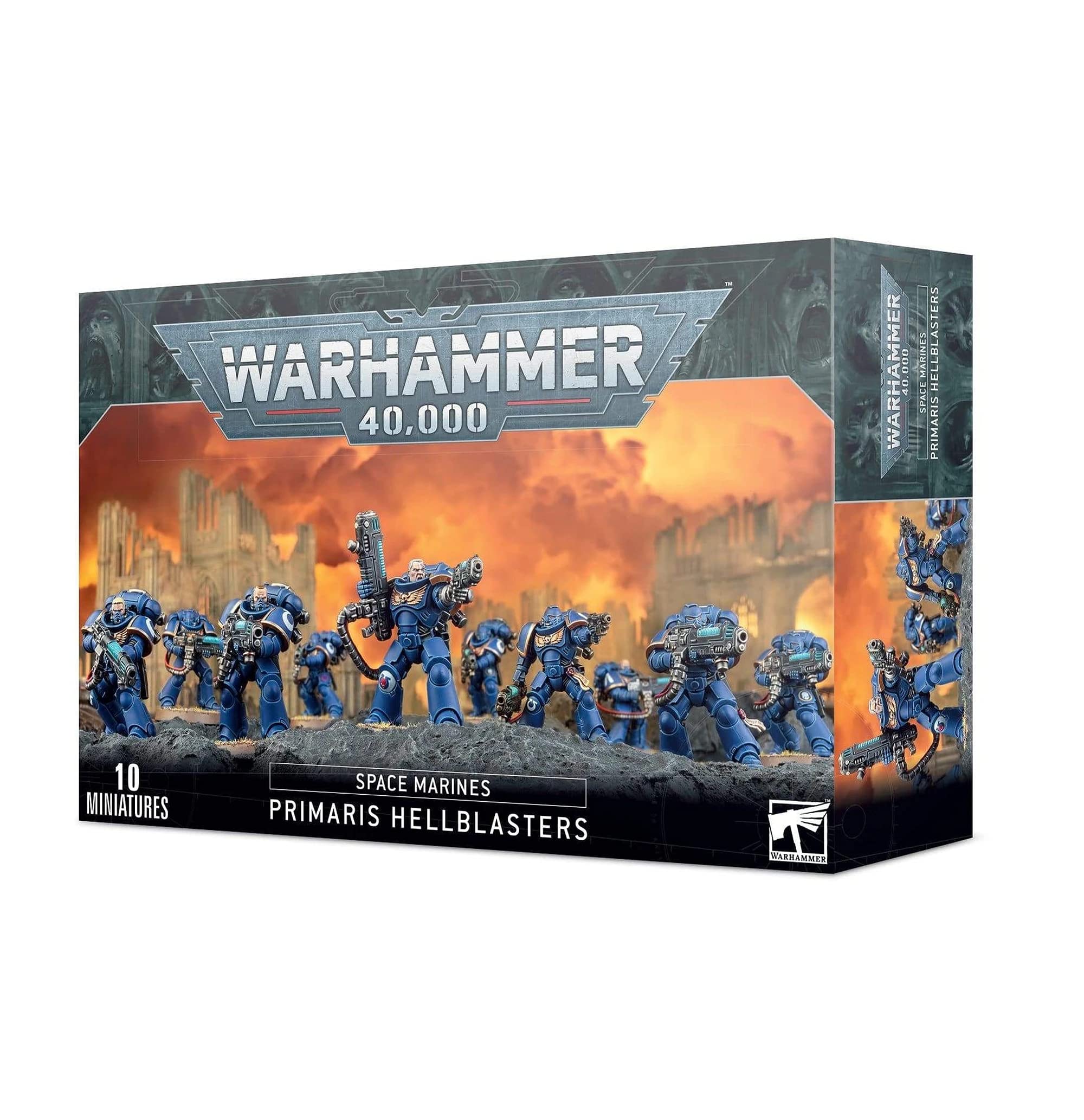 Games Workshop Warhammer 40k Primaris Hellblasters 10-Piece Plastic Miniature Set 1