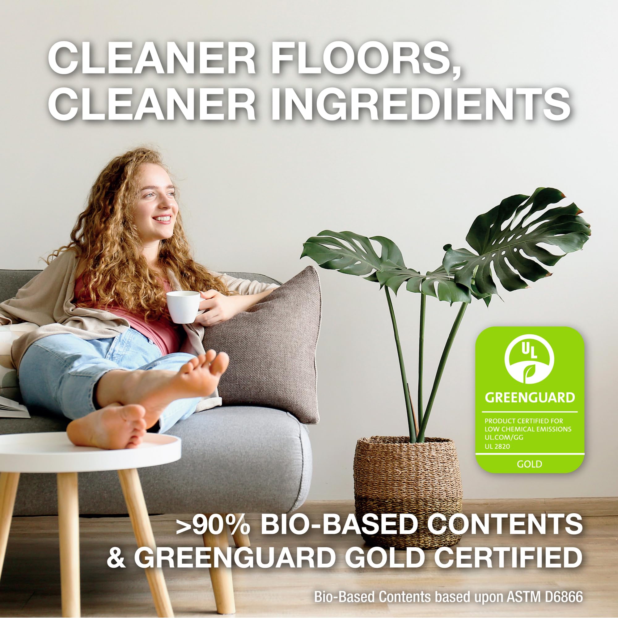 Bona Hard-Surface Floor Cleaner Concentrate for Mopping Robots | 1.1L Lemon Mint 8