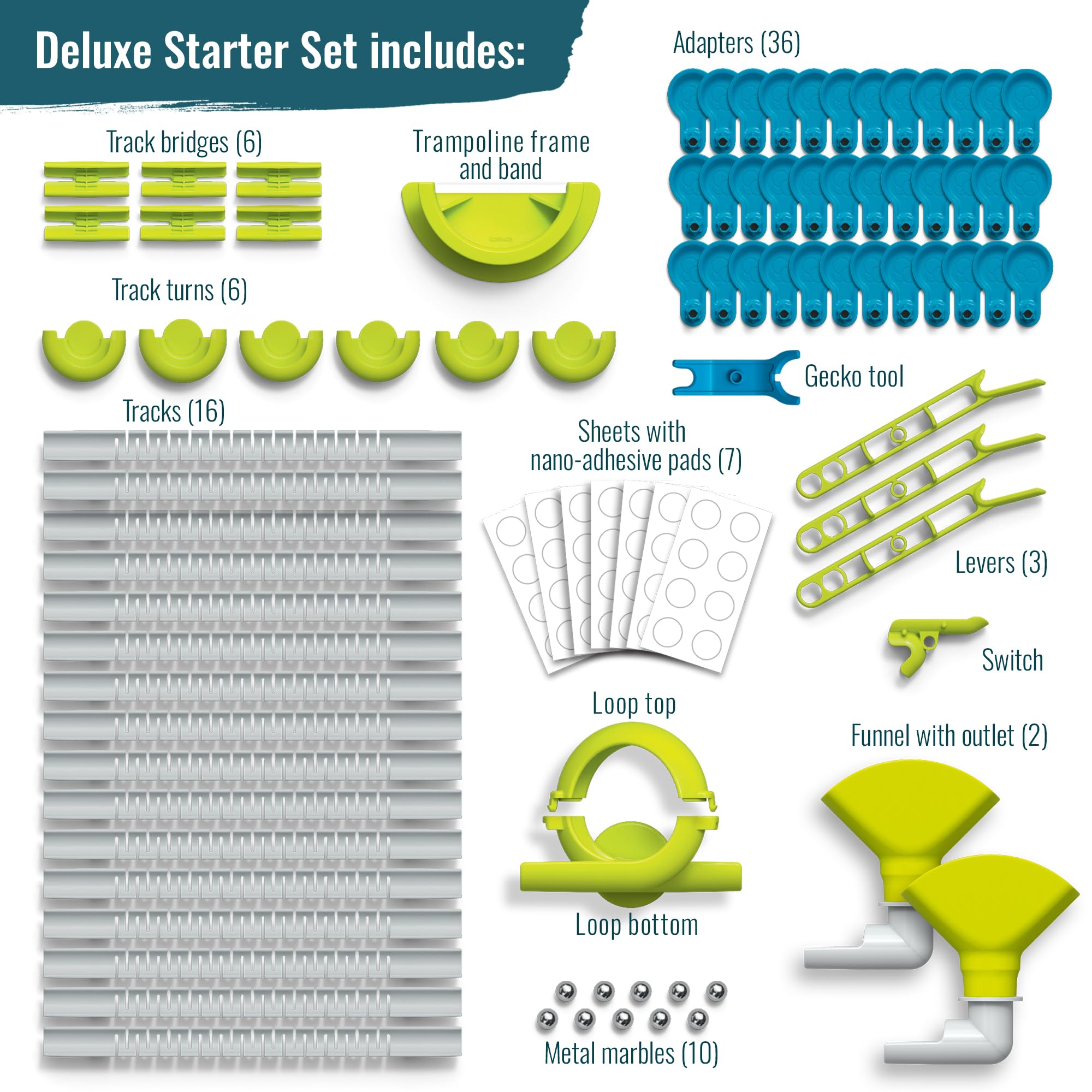 Thames & Kosmos Gecko Run Deluxe Marble Run Kit 5