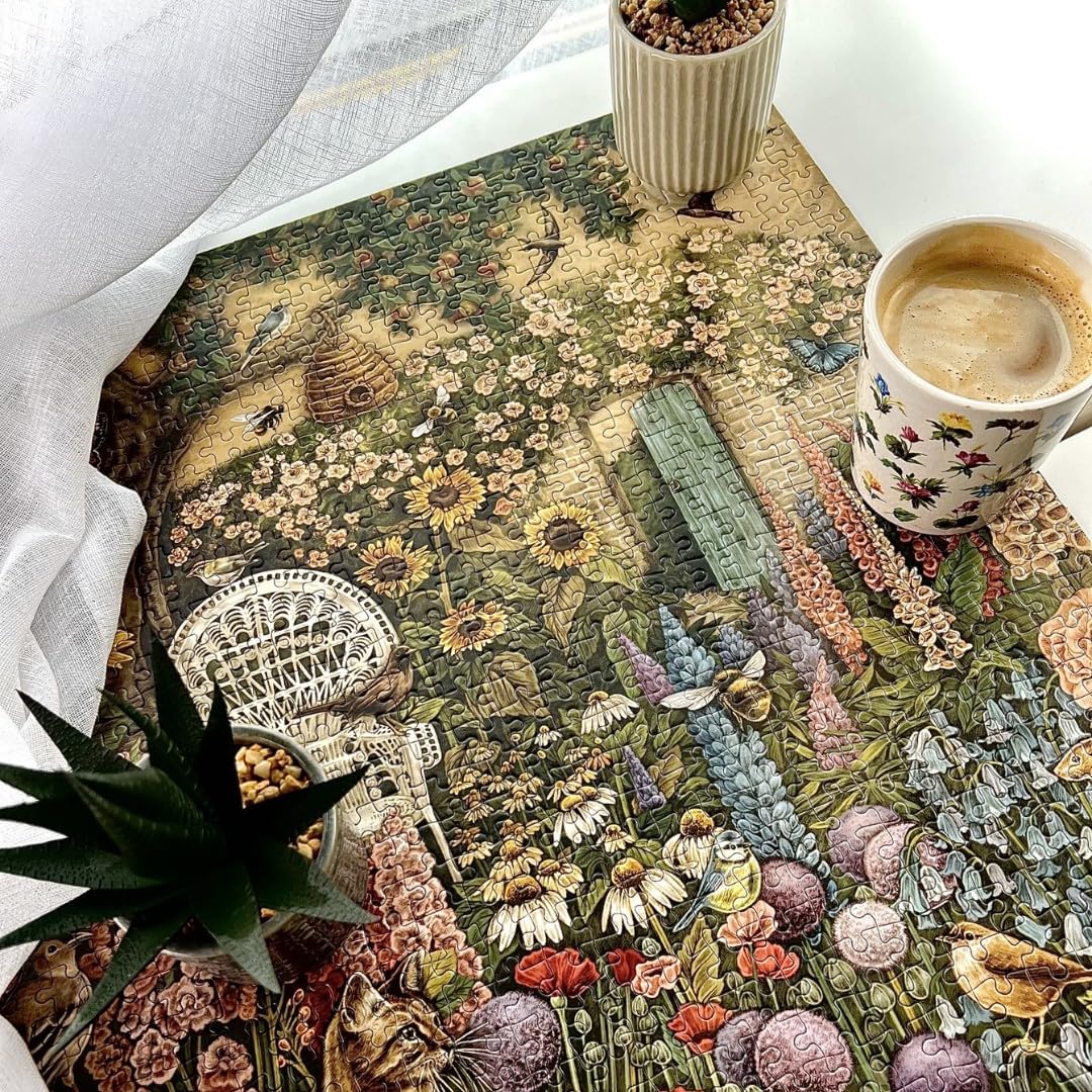 Gibsons Summer Haze Jigsaw Puzzle - 1000 Pieces | Eco-Friendly | Made in UK