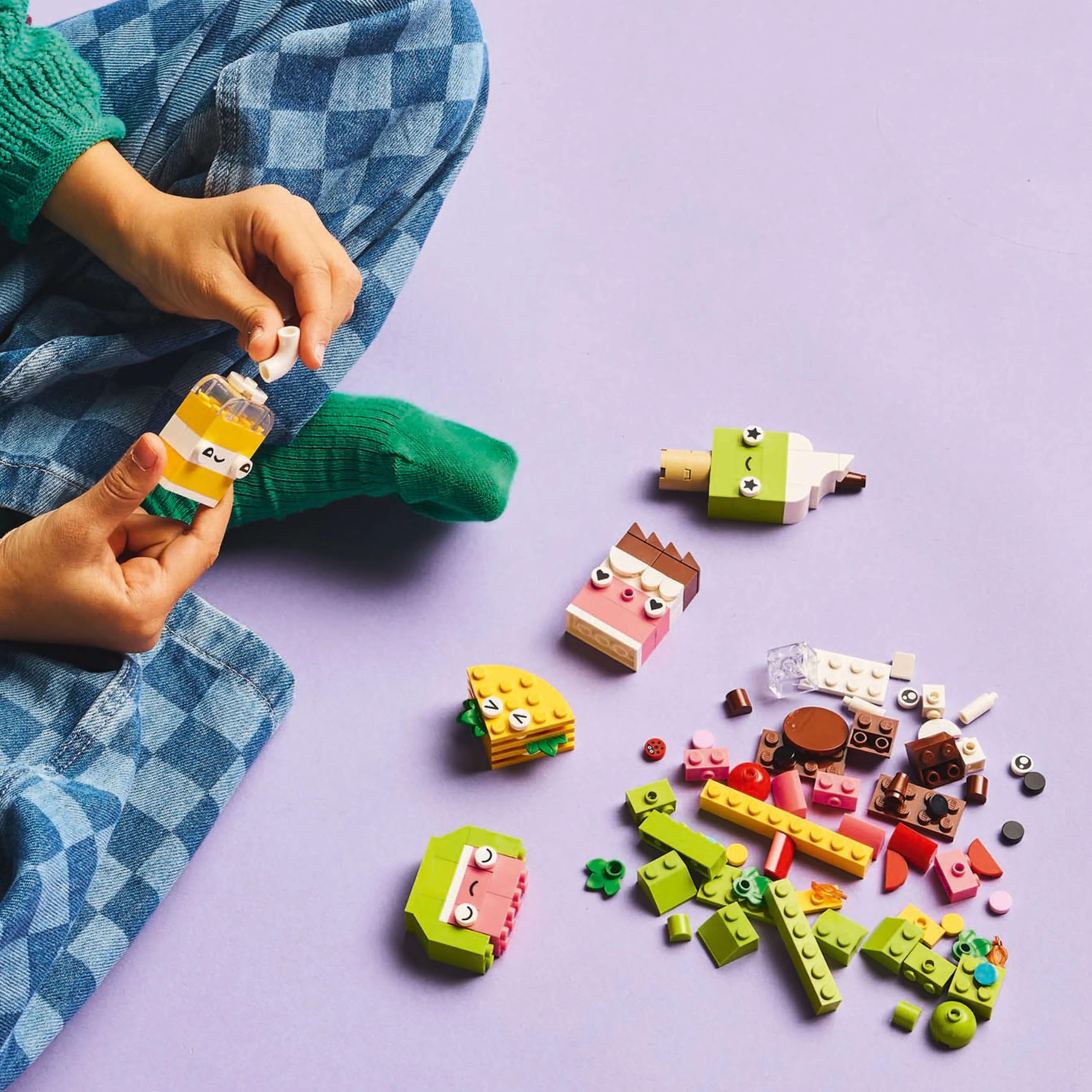 LEGO Classic Creative Food Friends Playset - Building Toy for 4+ Year Olds 5