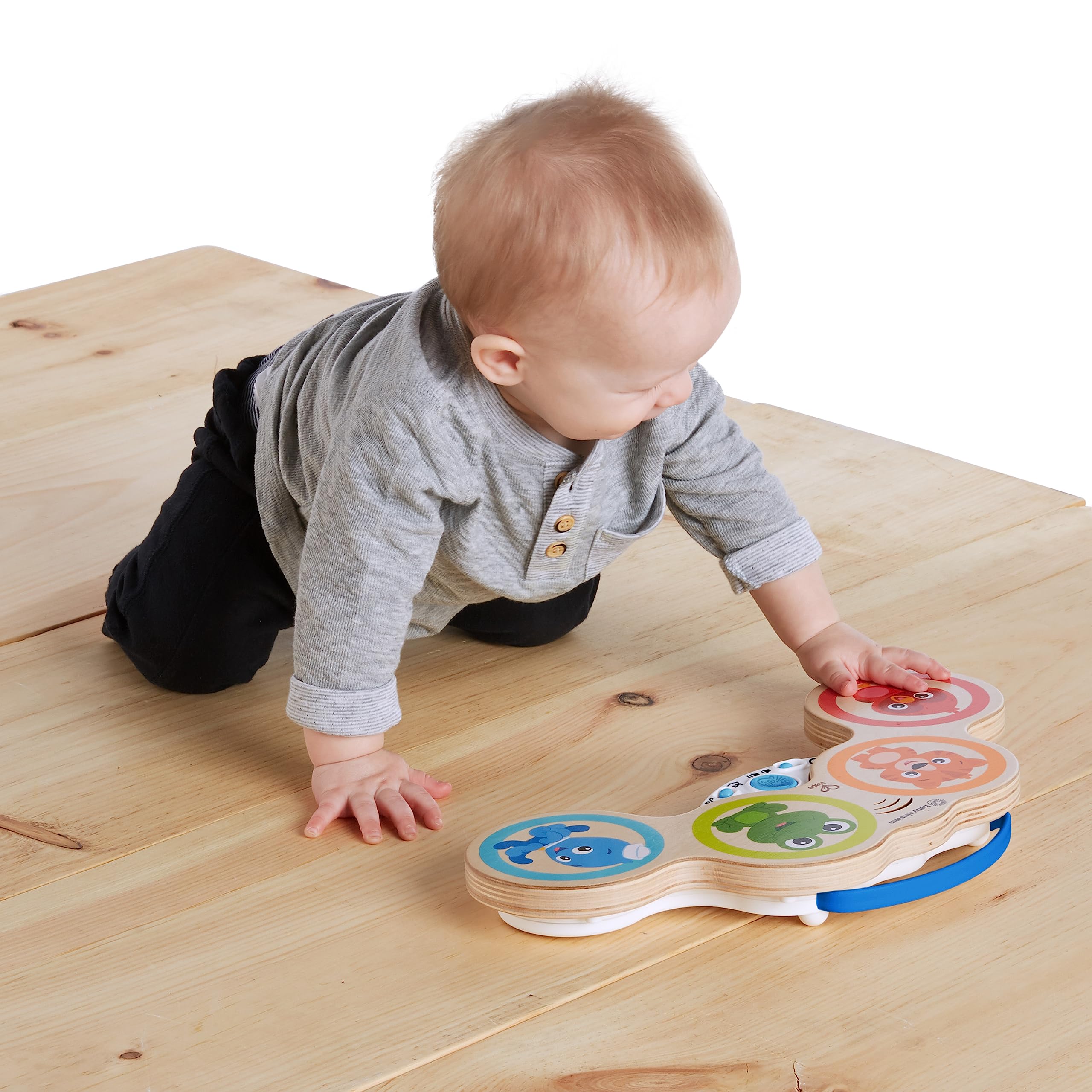 Baby Einstein Magic Touch Wooden Drum Musical Toy - 6 Months+ 4