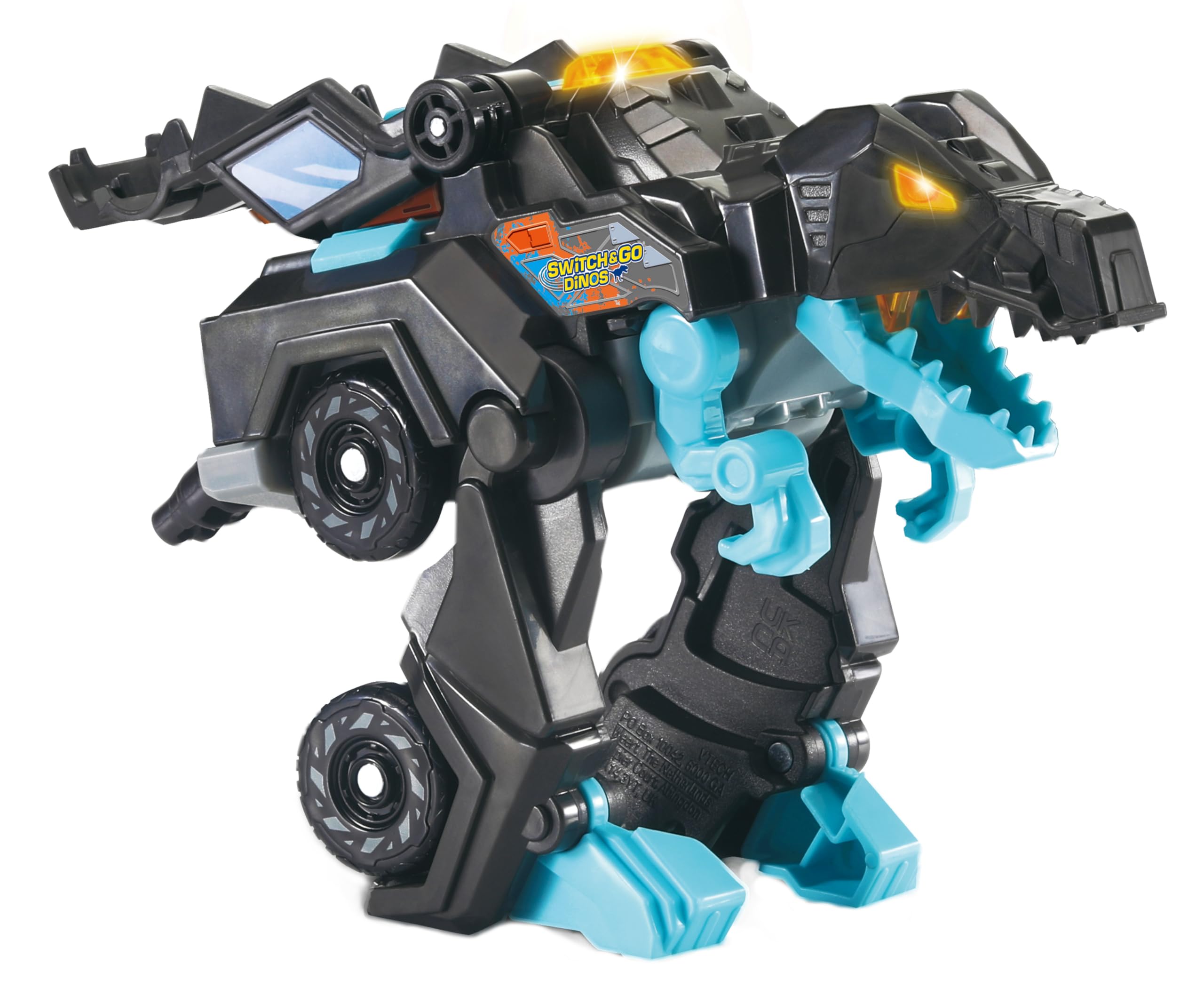 VTech Switch & Go Dinos Burst the T-Rex - 2-in-1 Interactive Vehicle & T-Rex Toy for Kids 1