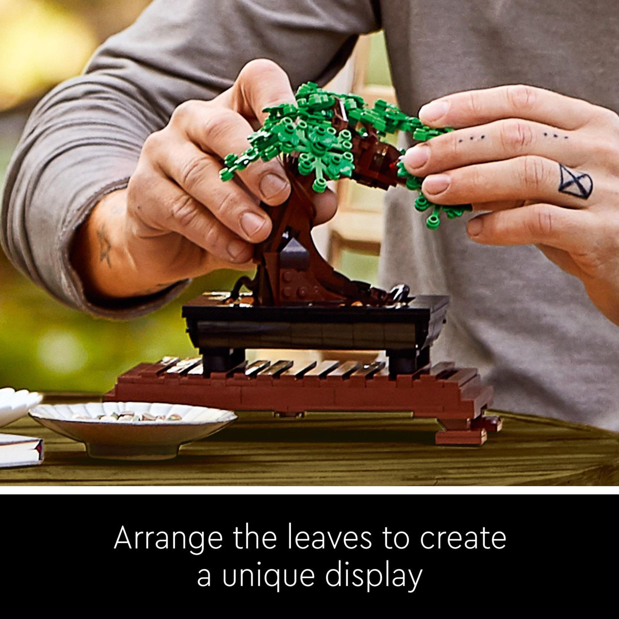 LEGO Icons 10281 Bonsai Tree Building Set for Adults | 878 Pieces | Botanical Collection 4