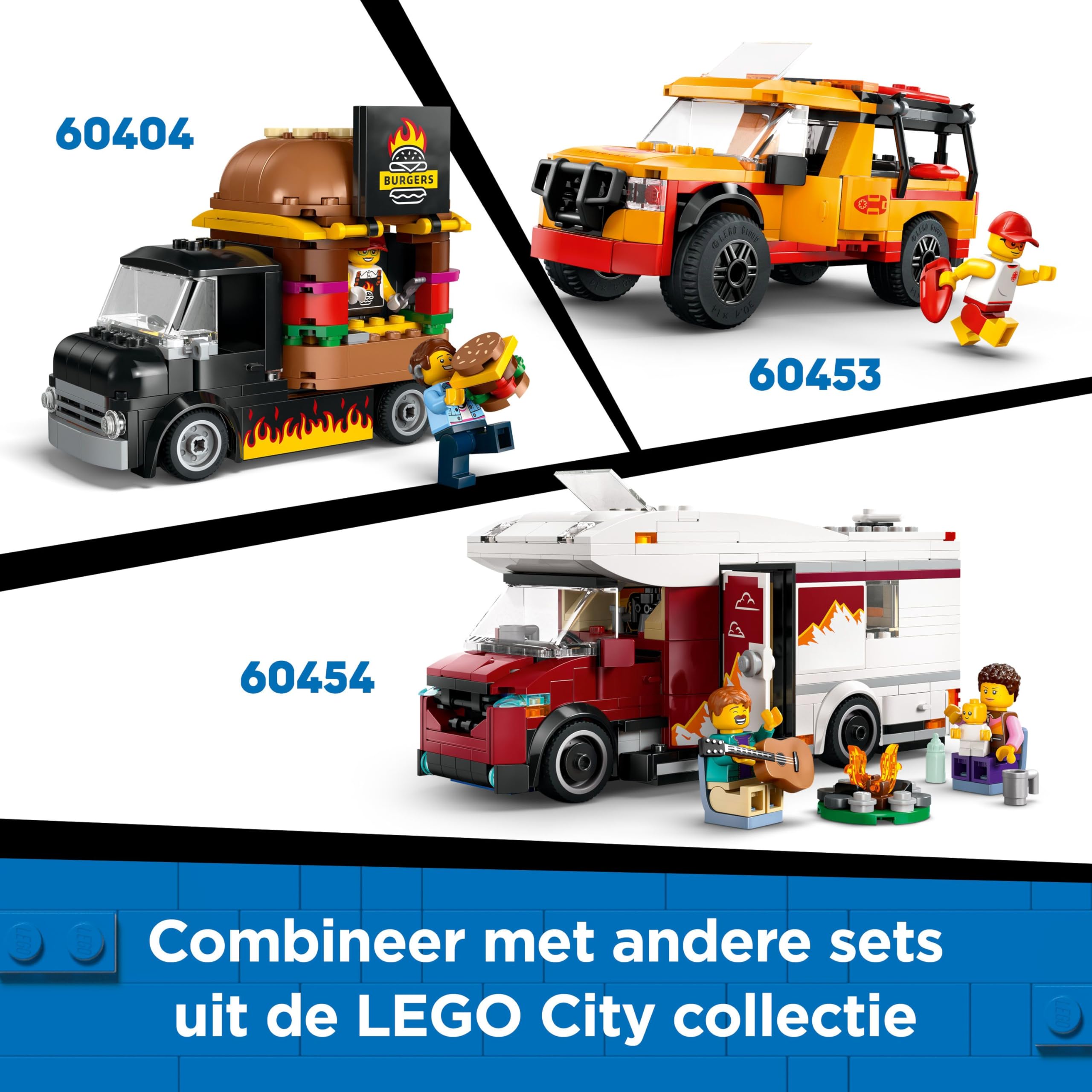 LEGO City Donut Truck Toy with 2 Minifigures - Building Set for 5+ Year Olds 13