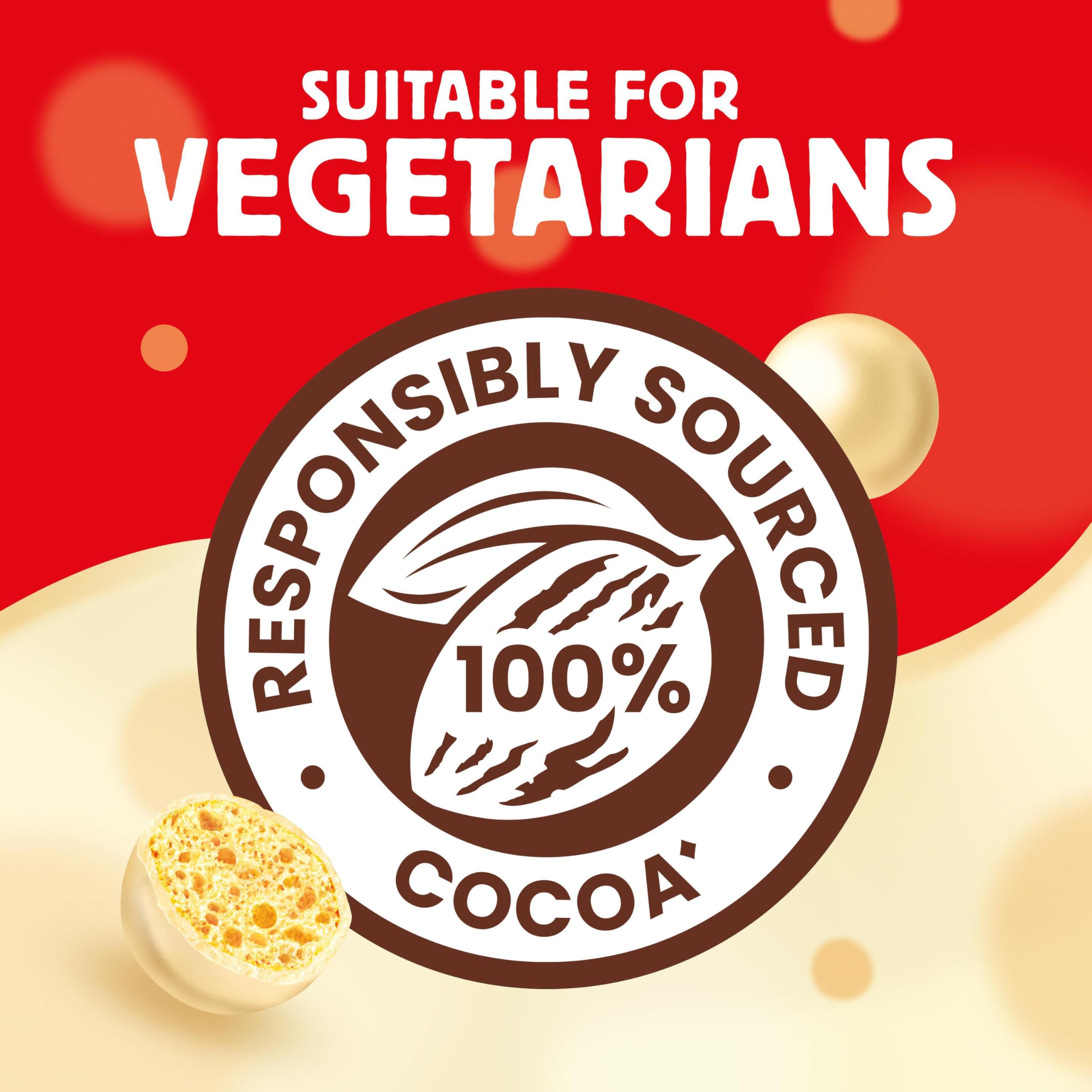 Maltesers White Chocolate & Honeycomb 126g Share Bag 5