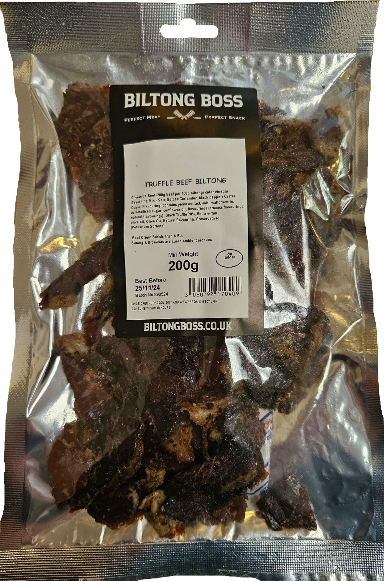 Biltong Boss - Truffle Boss Beef Biltong (200g) 1