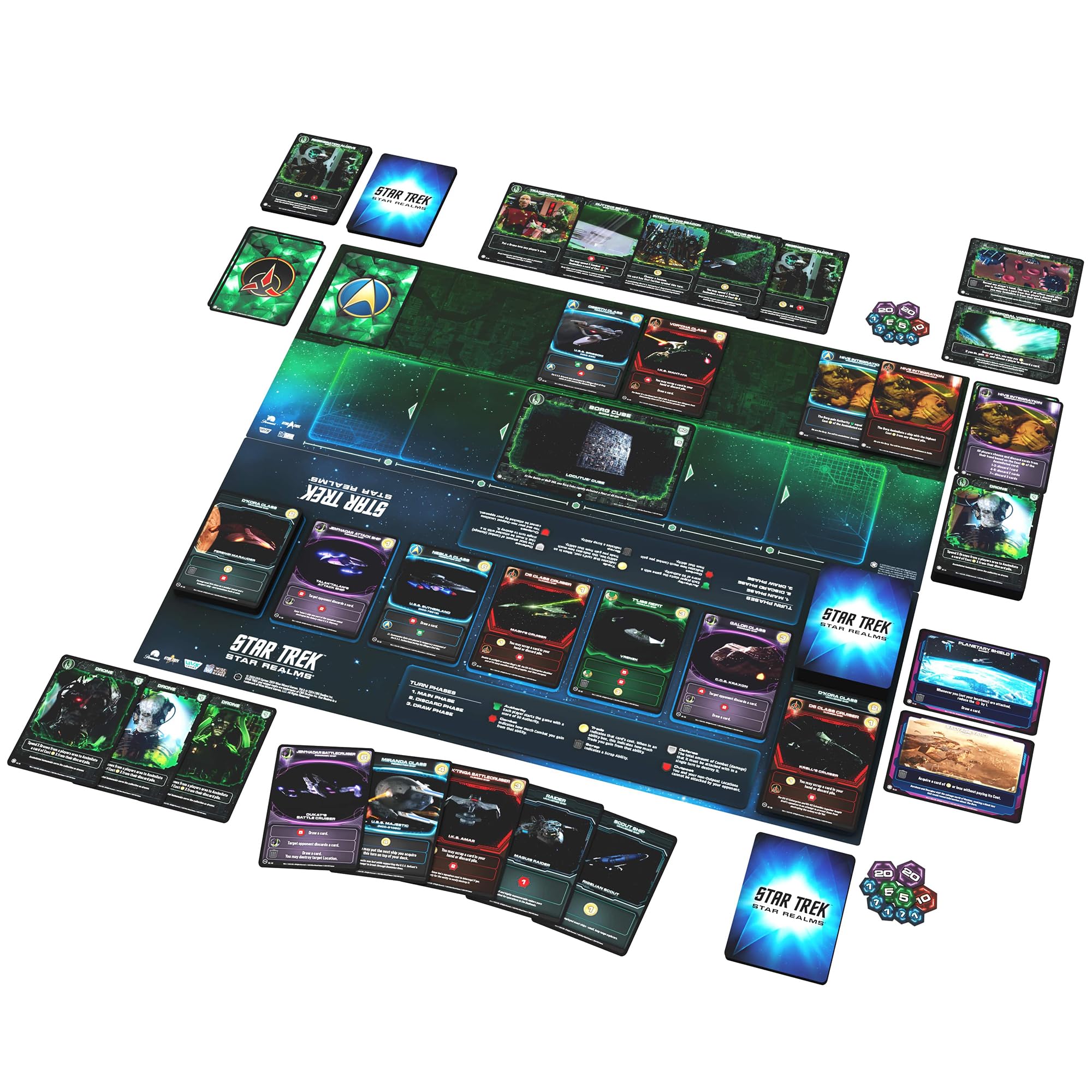Star Trek: Star Realms – Borg Invasion Erweiterungsdeck-Baukartenspiel 5