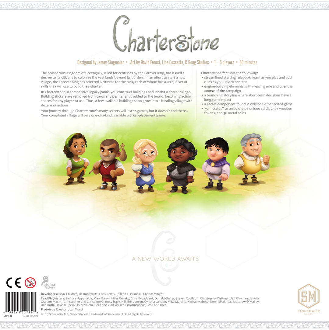 Stonemaier Games Charterstone Board Game