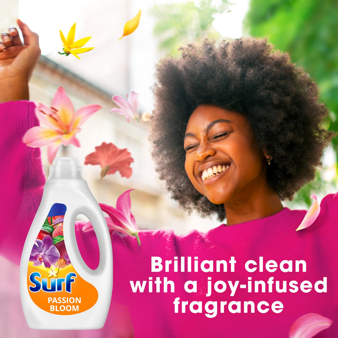 Surf Passion Bloom Laundry Washing Liquid Detergent (500ml)