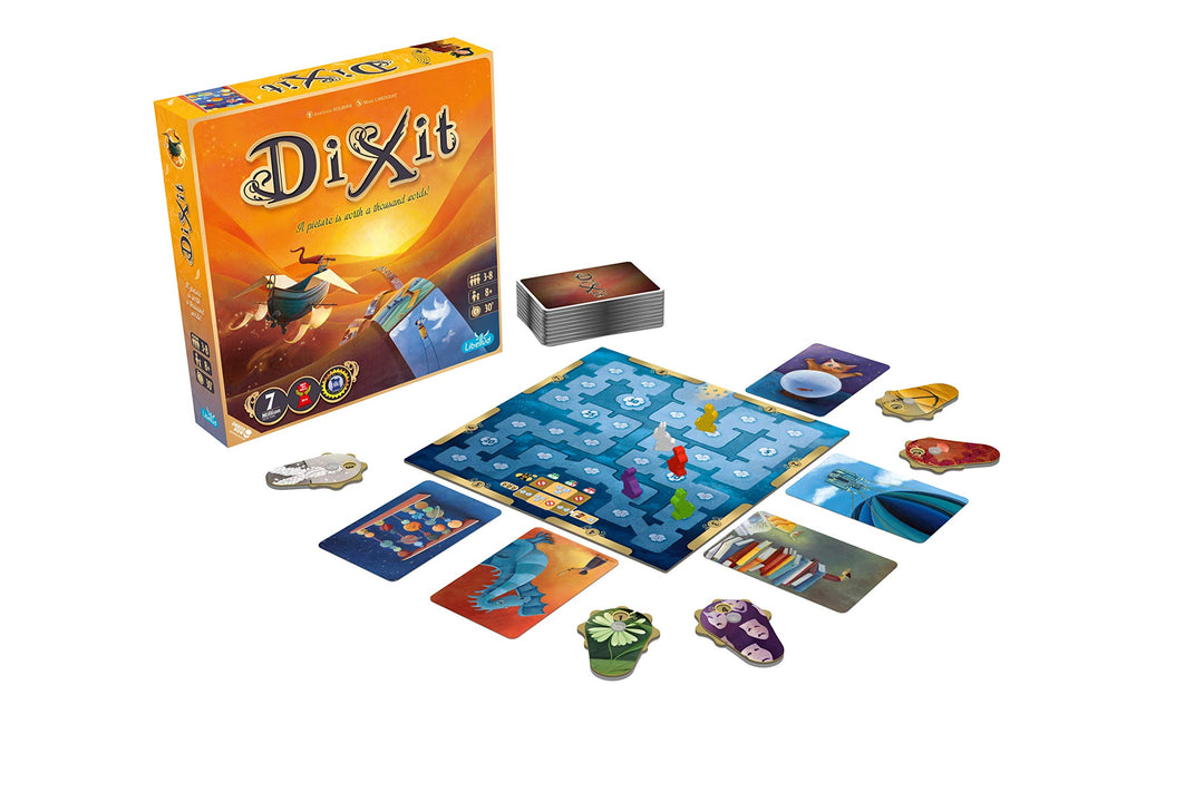 Libellud Dixit Board Game | 3-8 Players | 30-Minute Play Time | Ages 8+