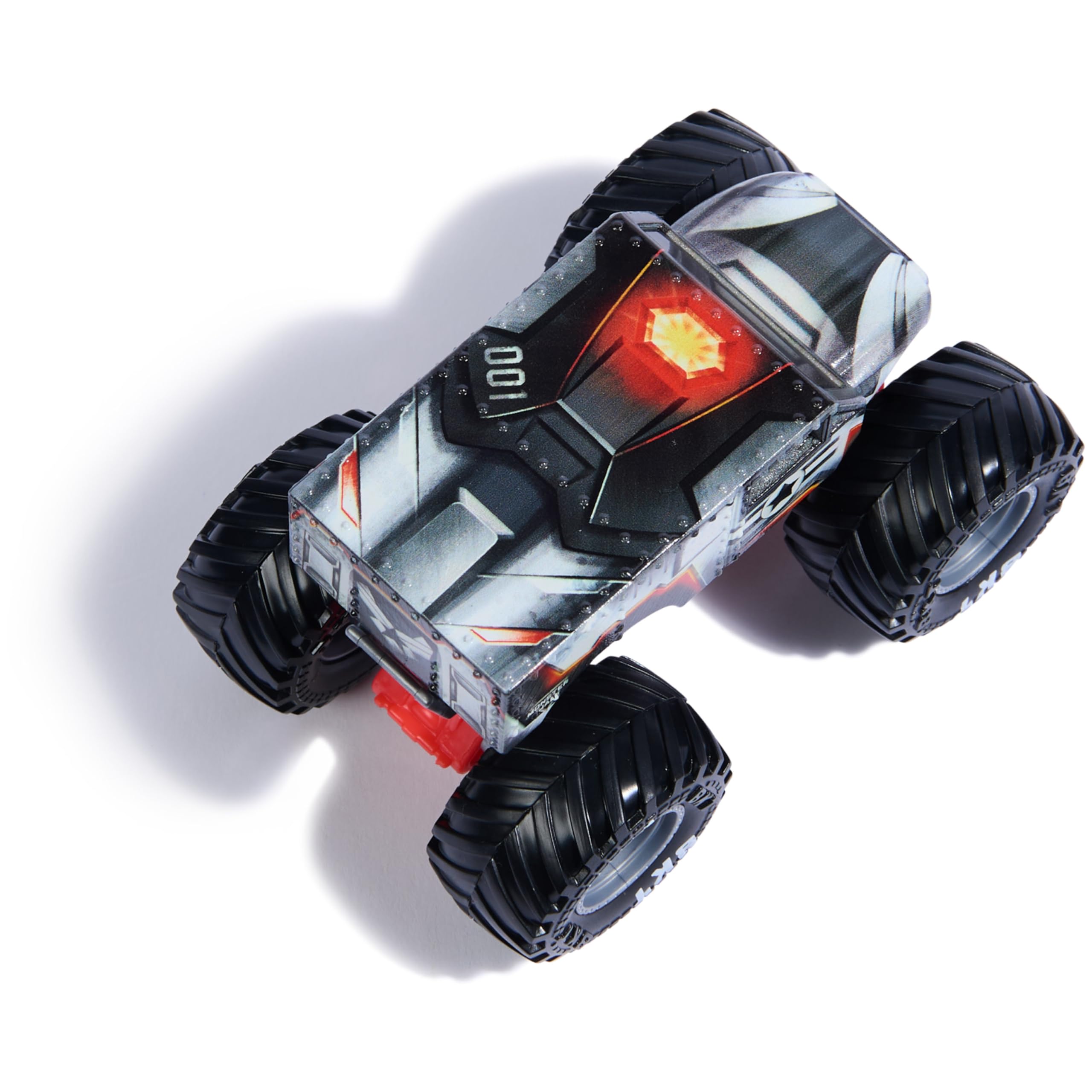 Monster Jam Marvel Iron Man Vs. War Machine Die-Cast Monster Truck Playset | 1:64 Scale 3