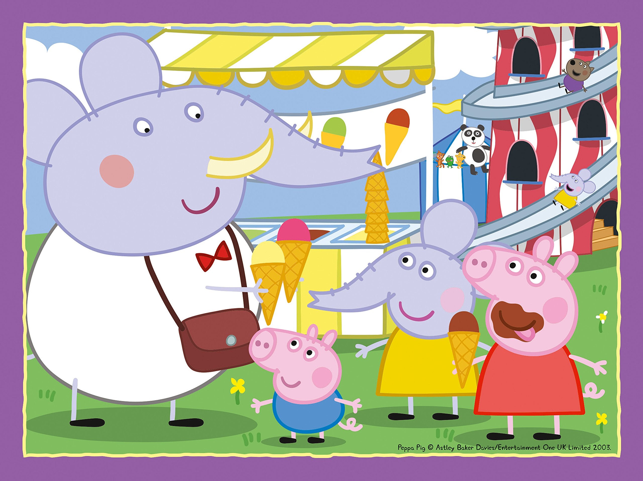 Ravensburger Peppa Pig 4 in a Box Puzzle – 72-teiliges Puzzle für Kinder ab 3 Jahren 6