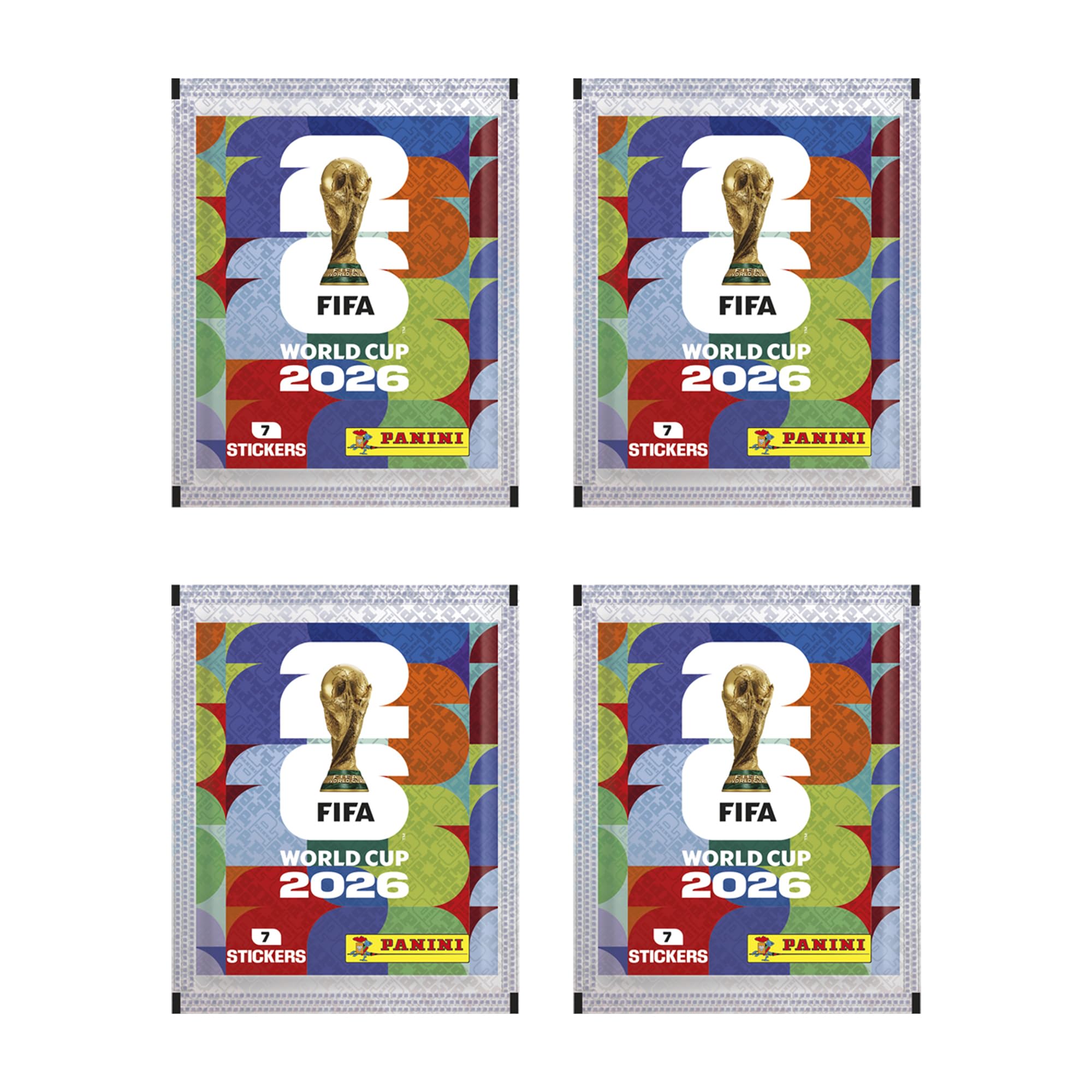 Panini FIFA World Cup 2026 Sticker Collection Starter Pack | Official Album + 4 Sticker Packets 4