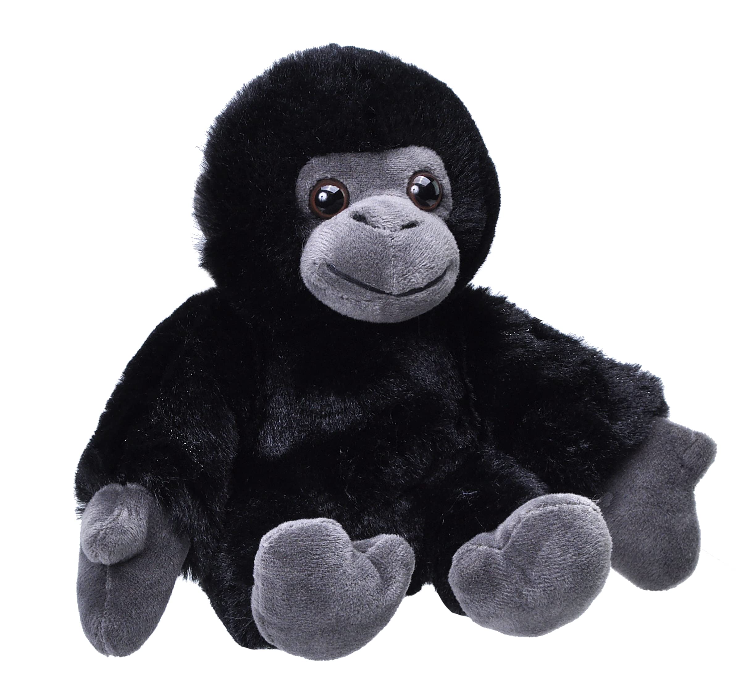 WILD REPUBLIC Hug'ems Gorilla Soft Toy - 18cm Plush Cuddly Animal | Unisex Children Gift 1