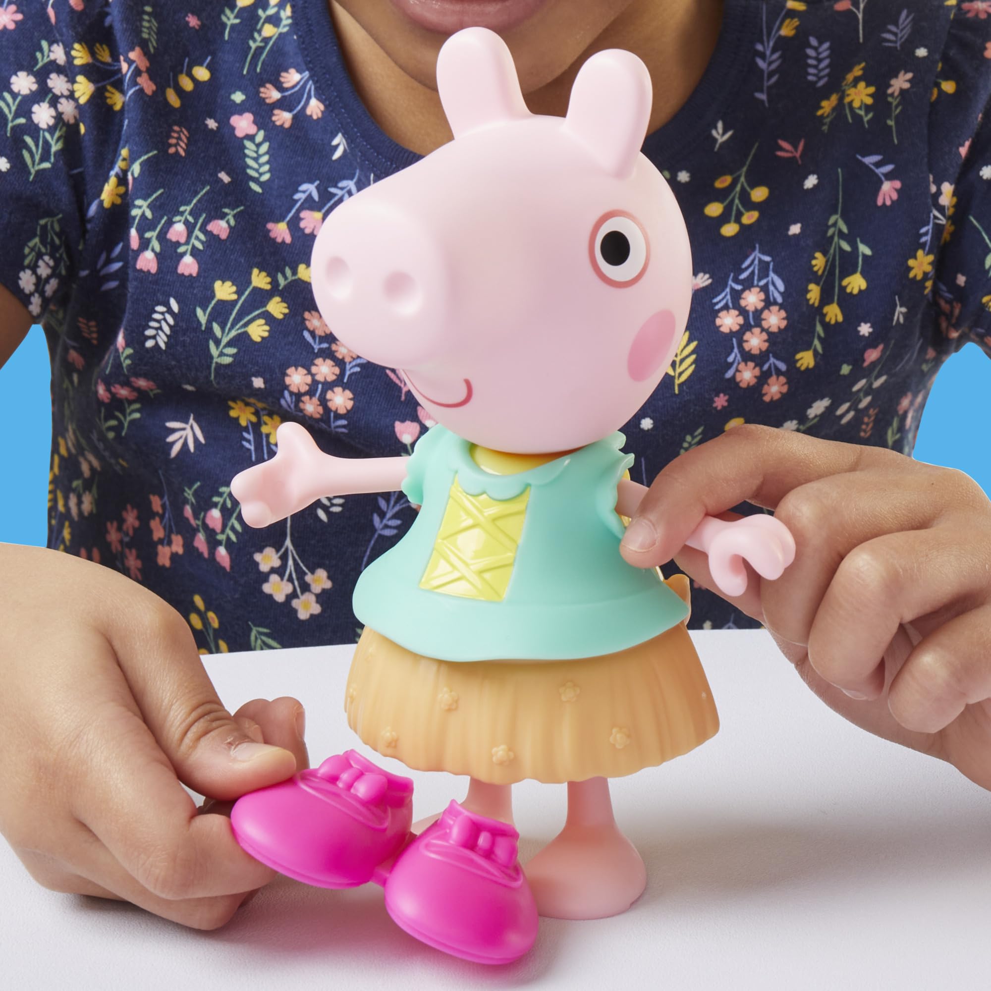 Peppa Pig Peppa's Dress-Up Wardrobe Playset 8