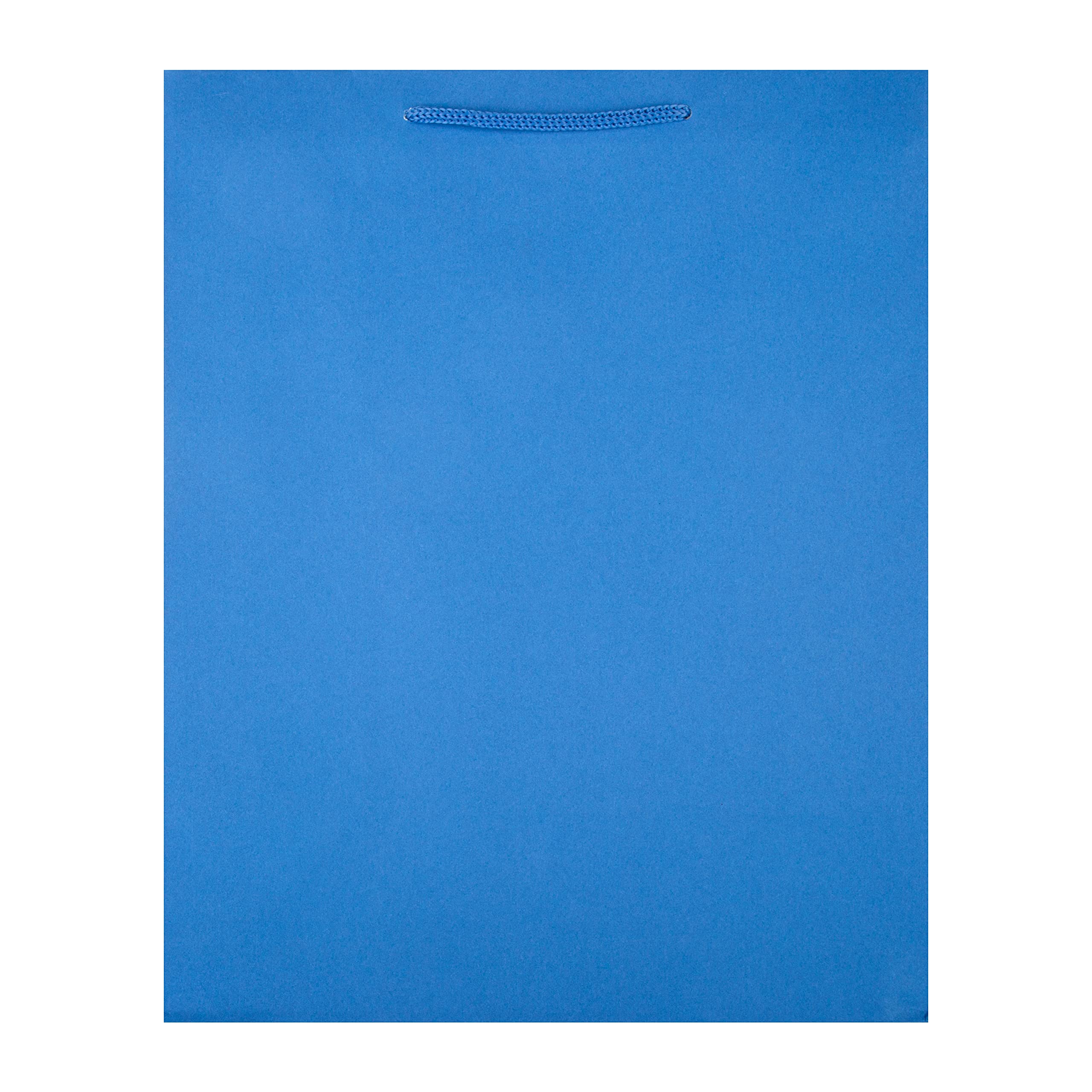 Hallmark Large Plain Blue Gift Bag - Multi-Occasion Use | FSC Certified Paper 4