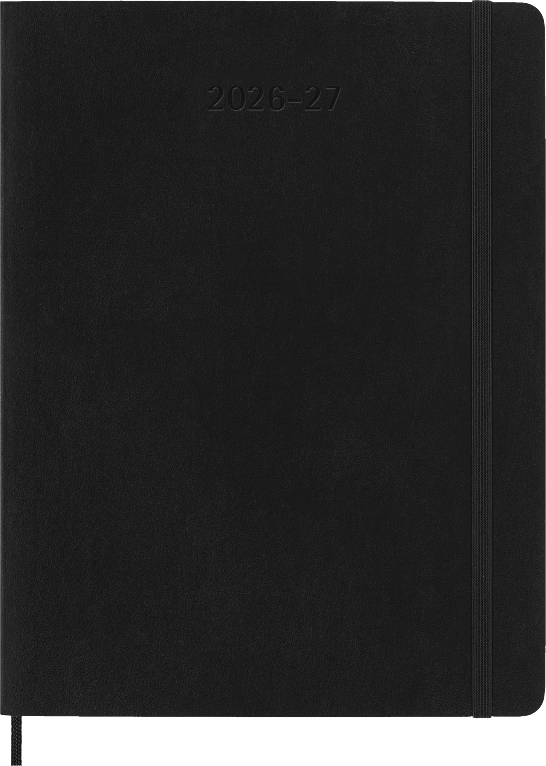 Moleskine Weekly Planner 2026-2027 18-Month Organizer XL Black Flexibound