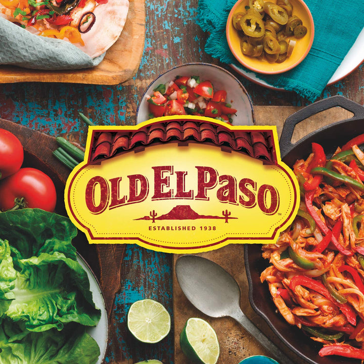 Old El Paso - Gluten Free Crunchy Salted Tortilla Chips 185g (Pack of 5)