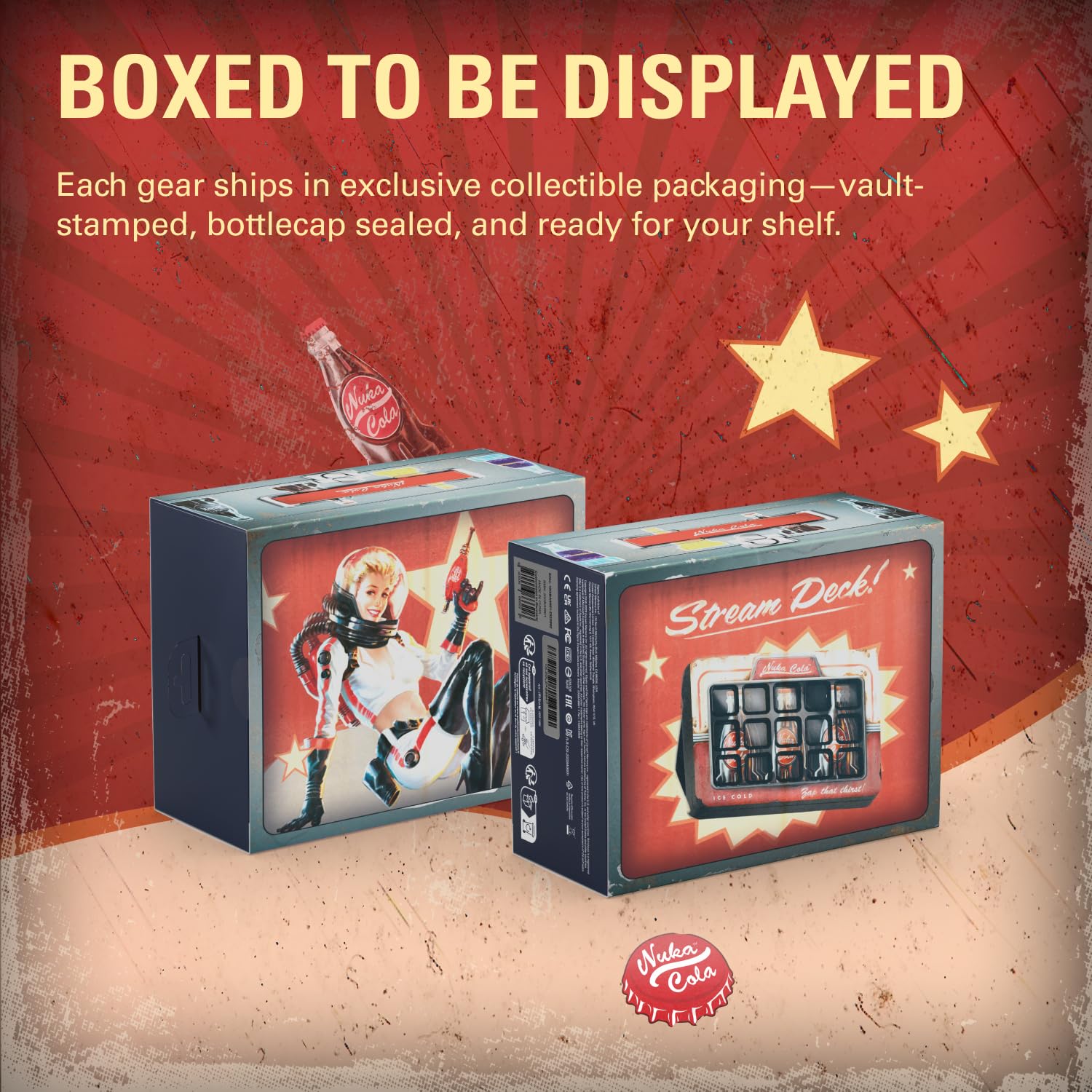 Elgato Stream Deck Nuka-Cola Special Edition - Customizable LCD Keys | 15 Keys | USB-C Connectivity 3