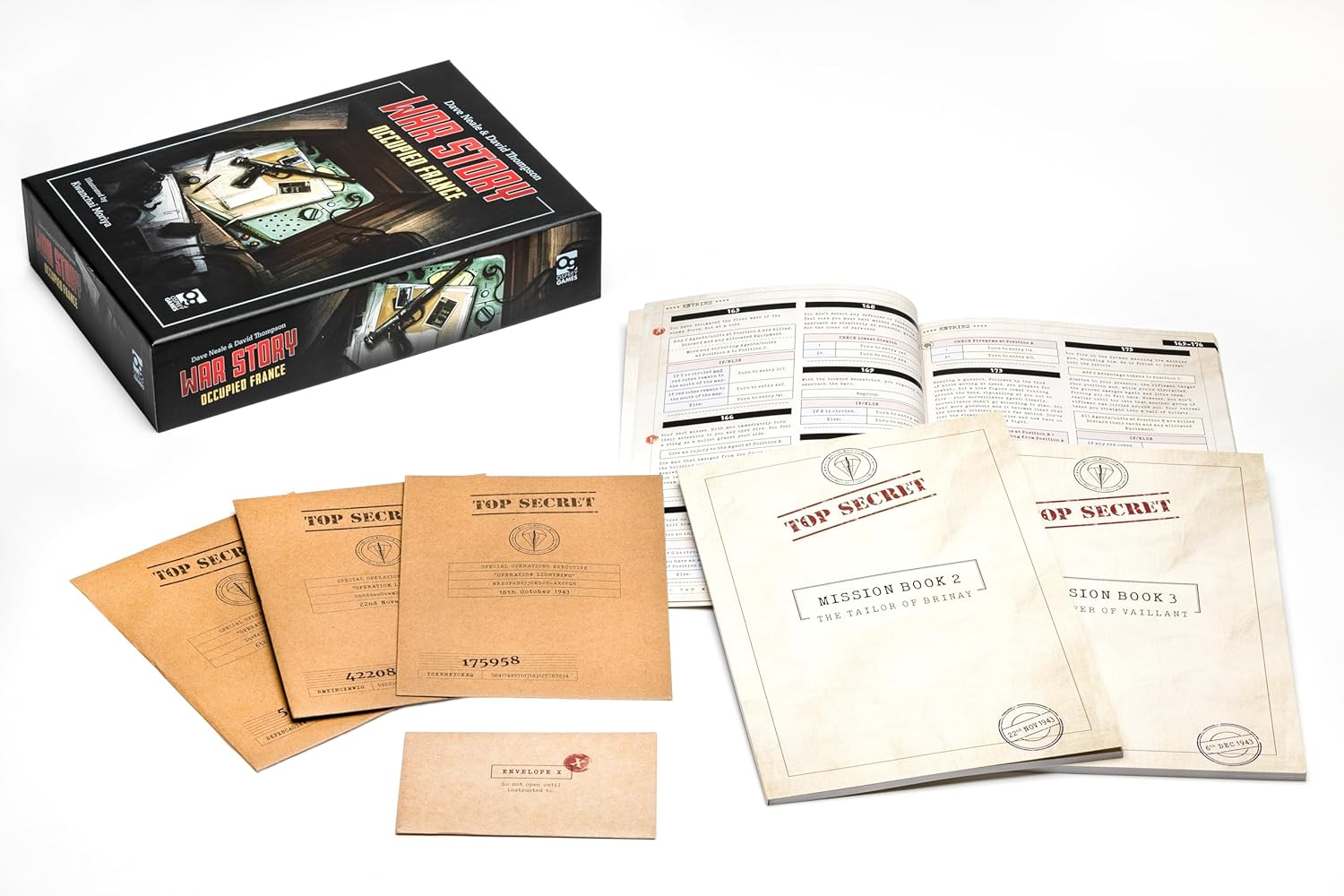 Osprey Games War Story: Occupied France Board Game 5