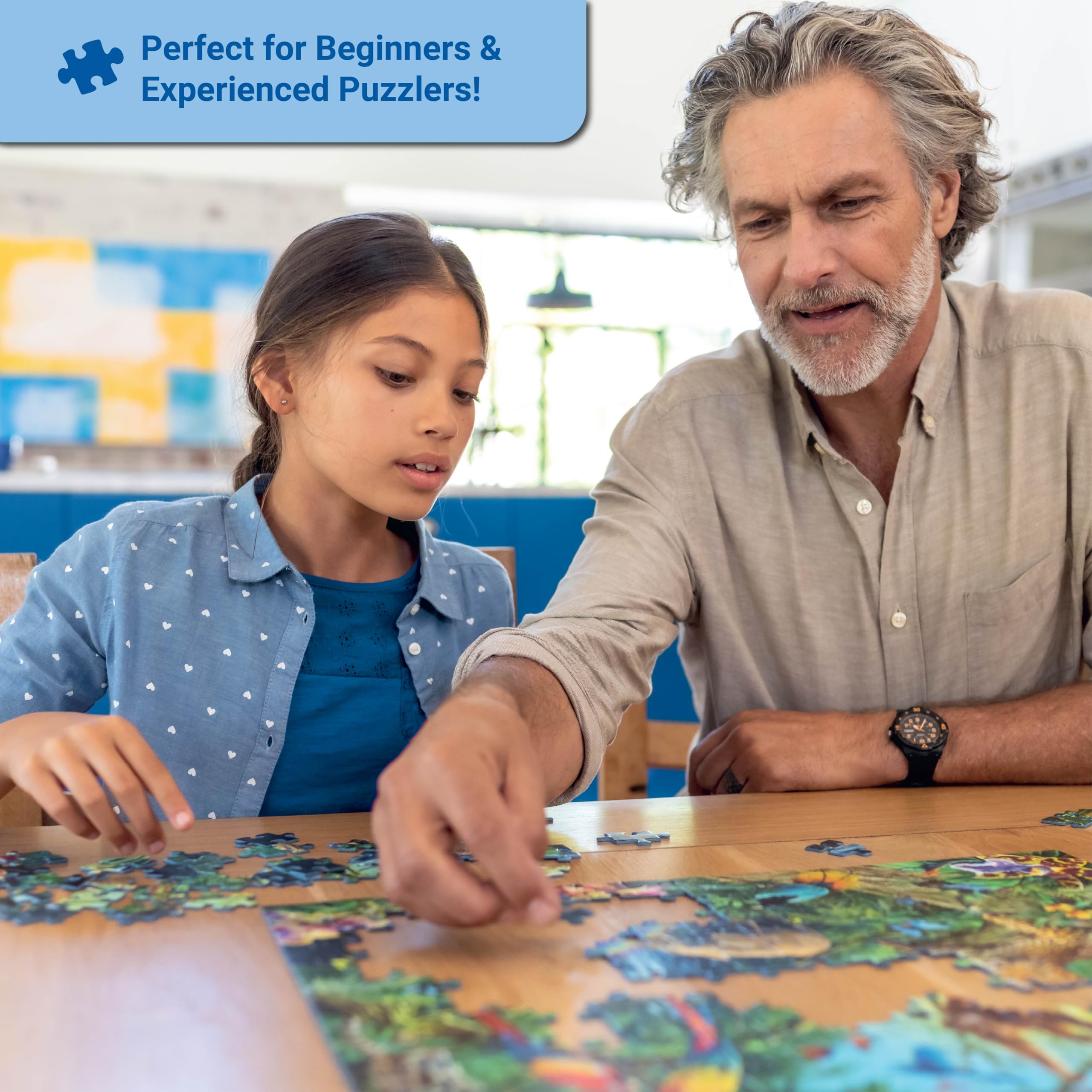 Ravensburger World Landmarks Map 200 Piece Jigsaw Puzzle - XXL Large Pieces for Kids 8 Years Up 13