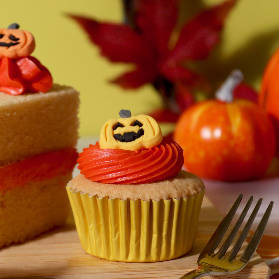 PME - Halloween Edible Sugar Decorations - Pumpkins (Set of 12)