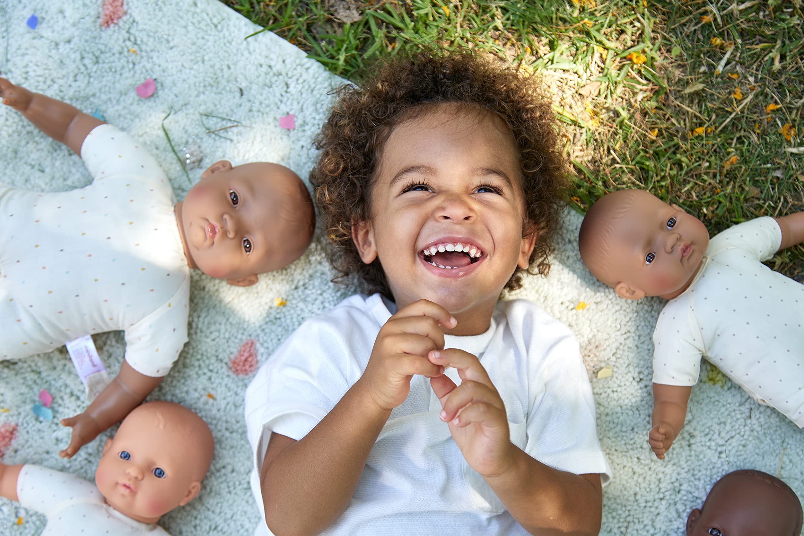 Miniland Caucasian Soft Body Doll 32cm - Vanilla Scented, Handmade in Spain 9