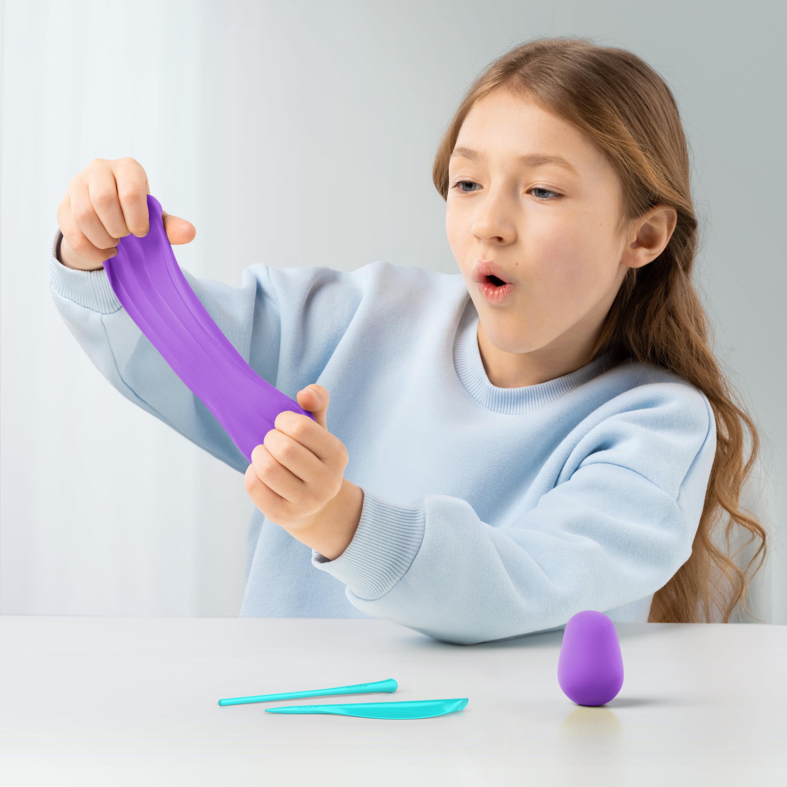 HEY CLAY Rainbow Unicorns Modelling Set - 6 Cans Air Dry Clay | Ages 3+ | Non-Toxic 5