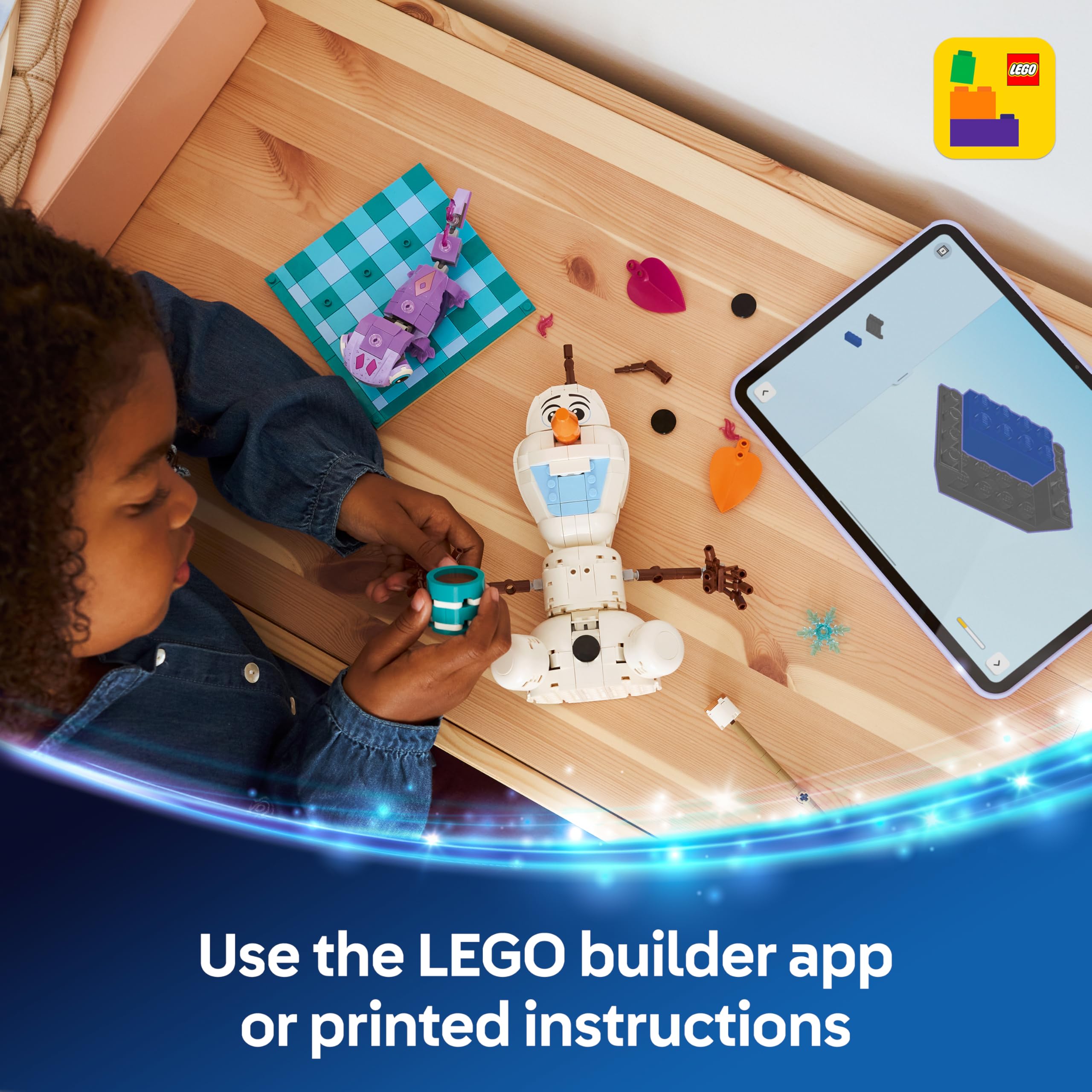 LEGO Disney Olaf and Bruni's Picnic Fun Building Set 43287 | Ages 7+ | 478 Pieces 6