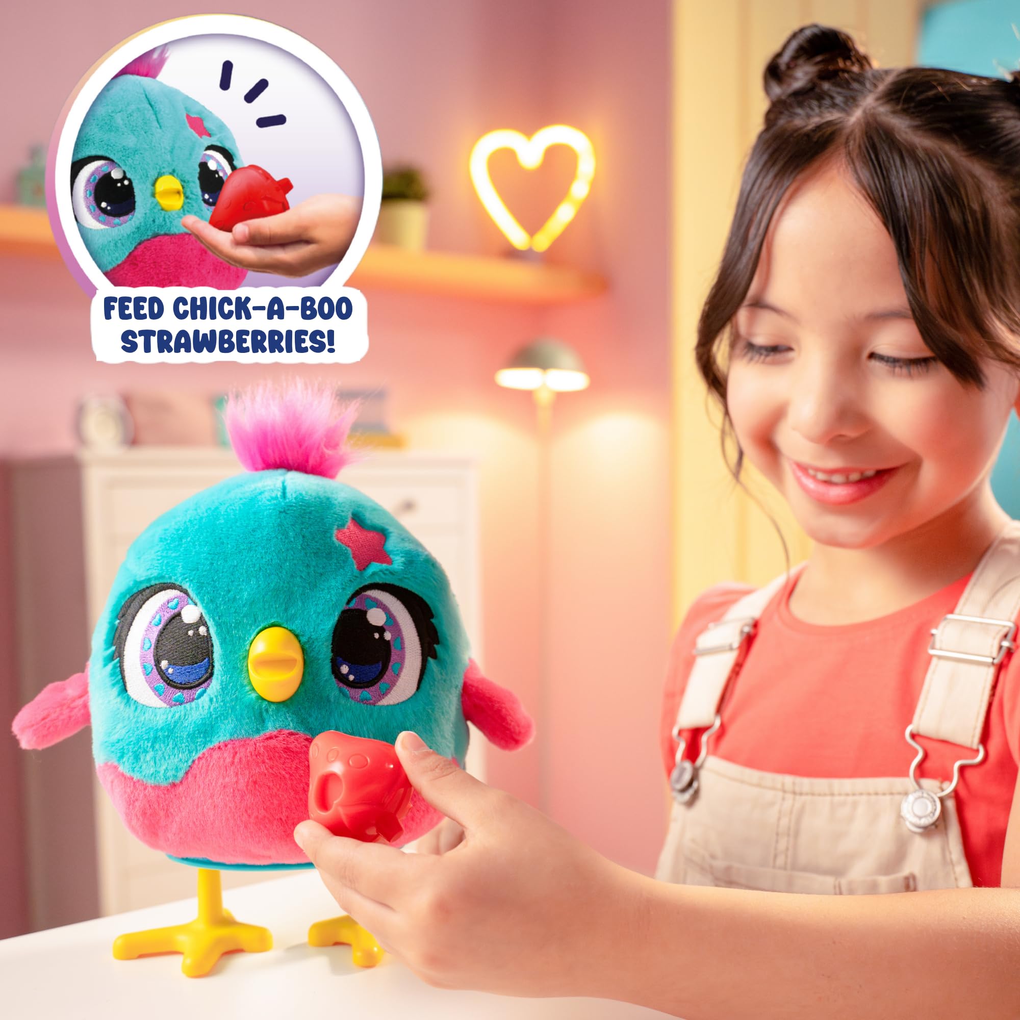 Funtasy Family Chick-A-Boo Interactive Plush Toy - Dances, Sings, Lays Eggs | Ages 3+ 7