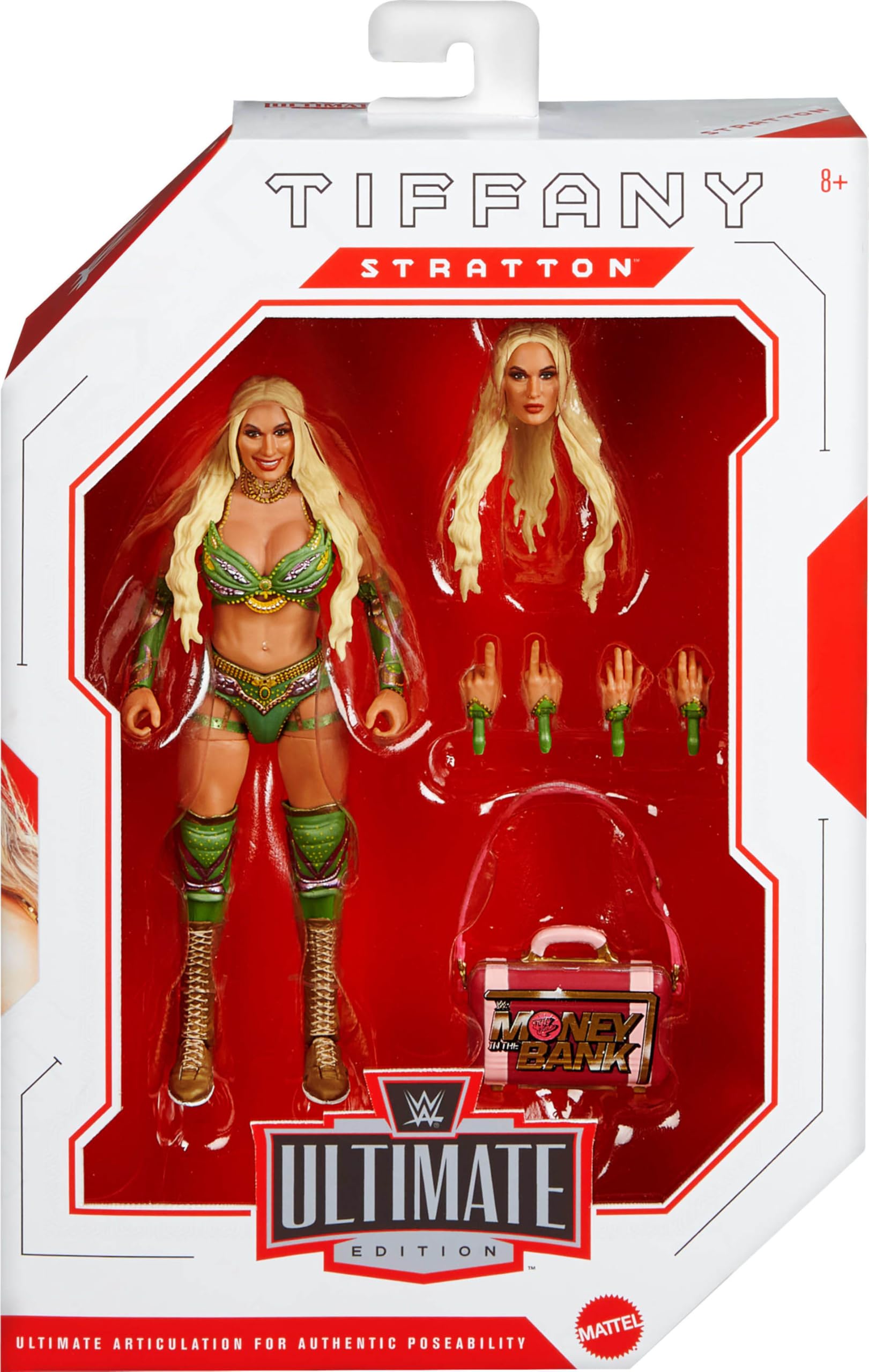 Mattel WWE Ultimate Edition Tiffany Stratton Action Figure - 6-inch Scale, Multicolor 6