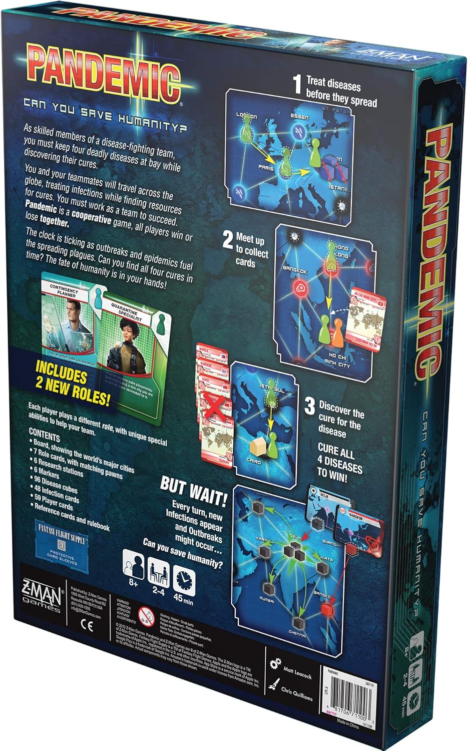 Z-Man Games Pandemie-Brettspiel 14