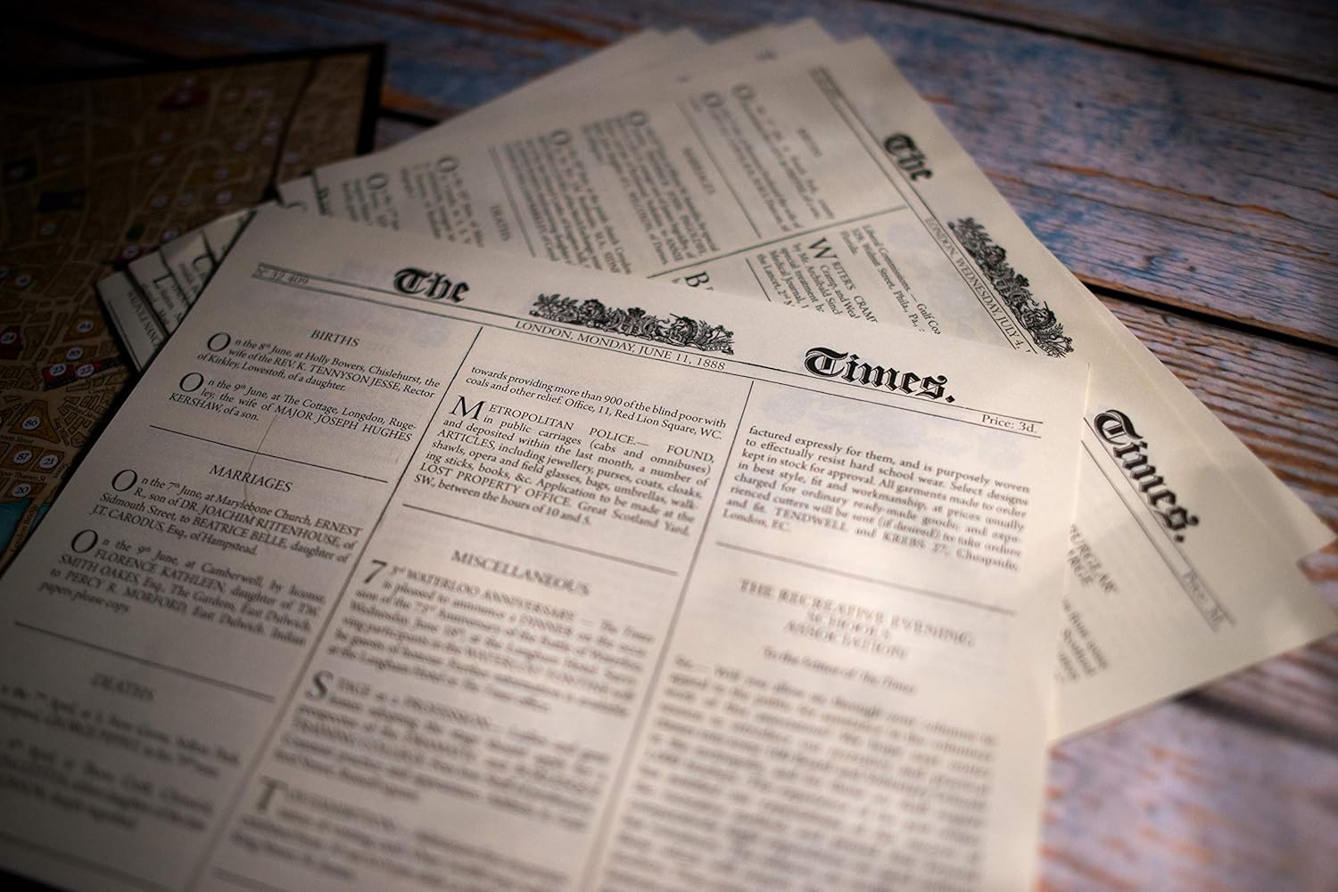 Space Cowboys Sherlock Holmes Consulting Detective: Die Themse-Morde und andere Fälle Brettspiel 5