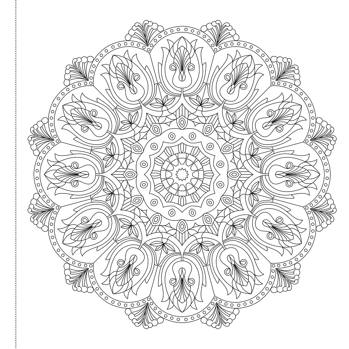 Wonder House Mandala Coloring Book - Adult Relaxation | Paperback | 64 Pages 7