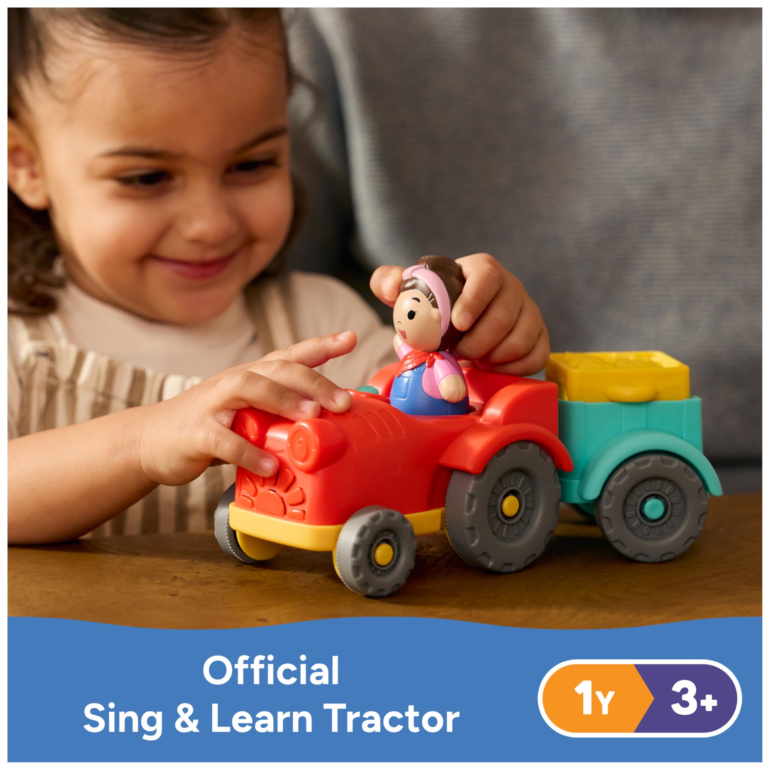 Ms. Rachel Sing & Learn Tractor - Interactive Toy with Sounds & Figure | Ages 1-3 2