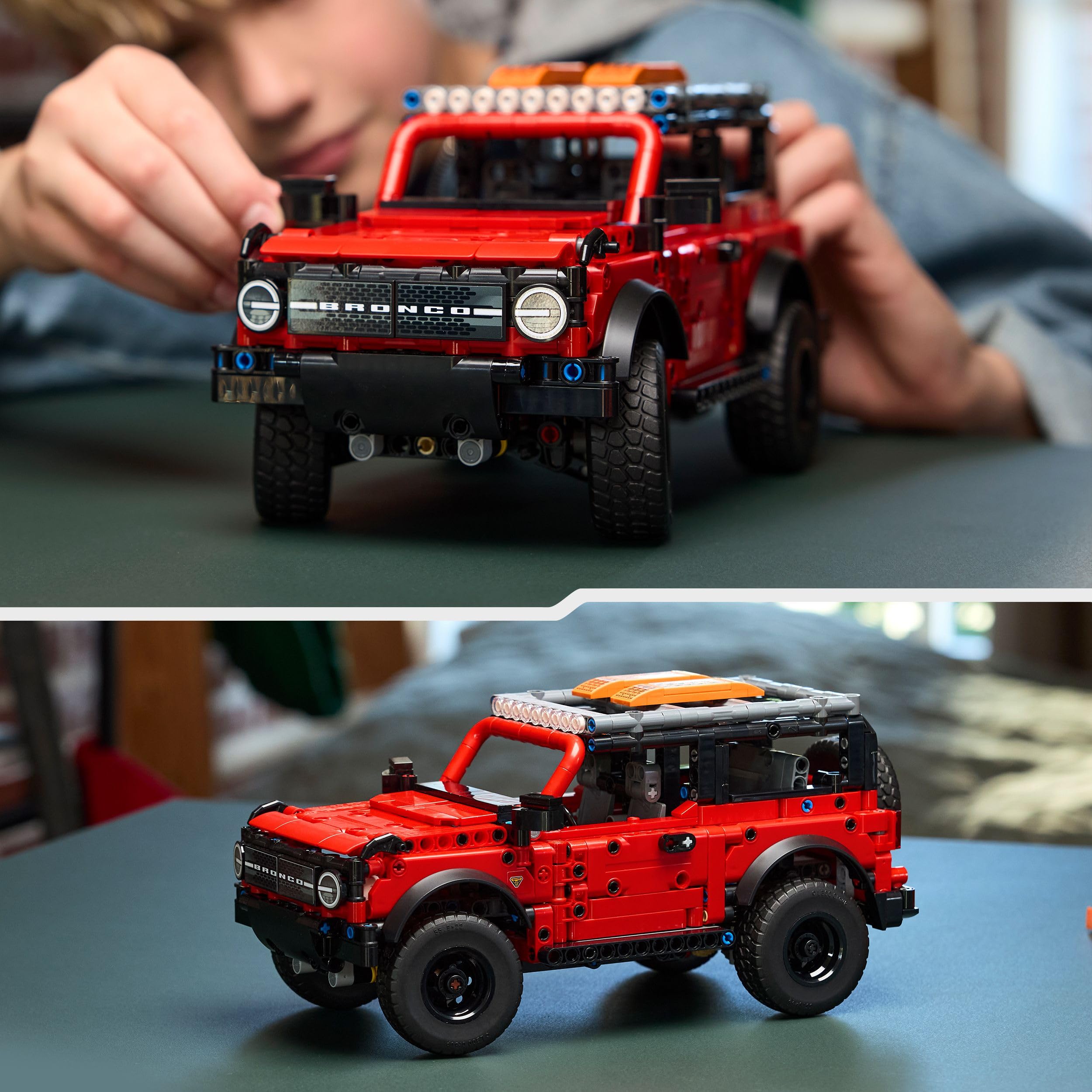 LEGO Technic Ford Bronco SUV Building Kit - Off-Road Vehicle Model with Moving Parts for Ages 9+ 5
