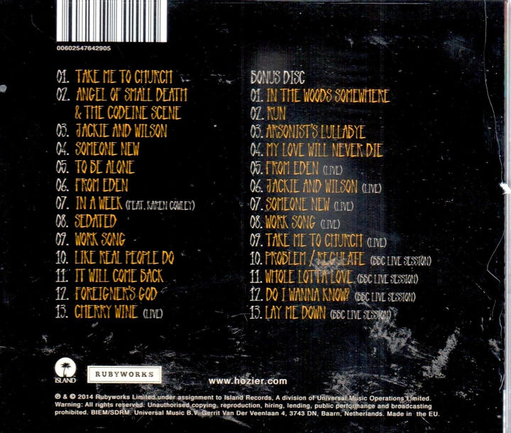 Hozier - Hozier (Special 2CD Edition)